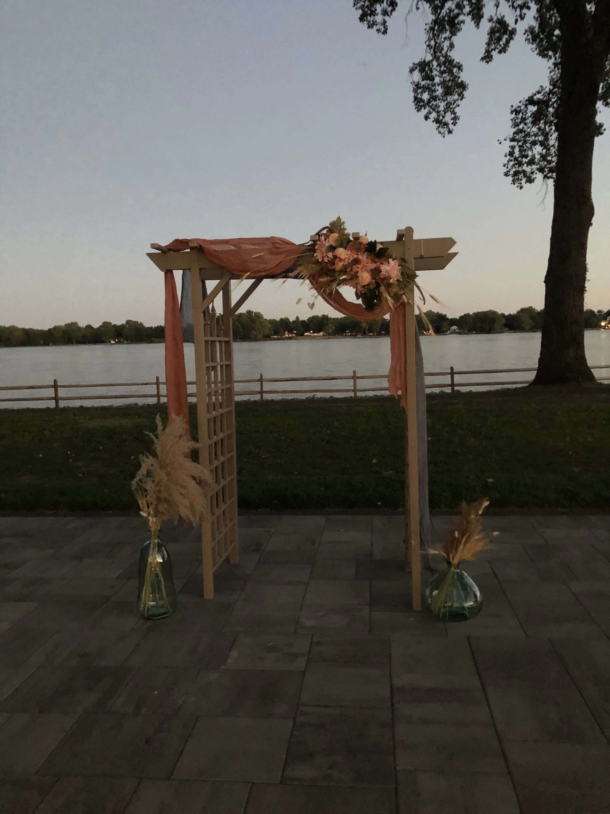 Vintage Botanical Tent Wedding