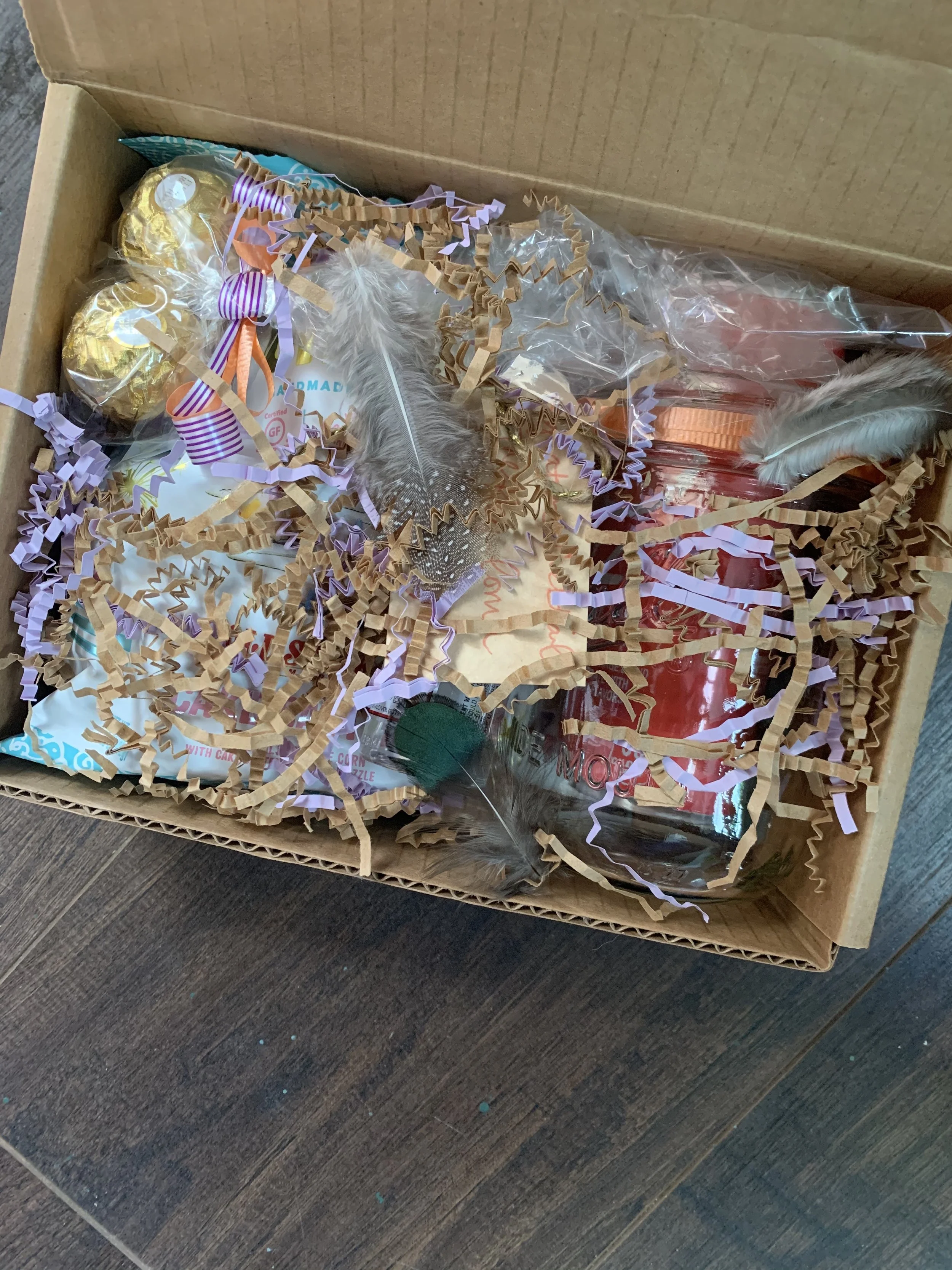 Virtual Boho Baby Shower Favor Box 2020- Contents