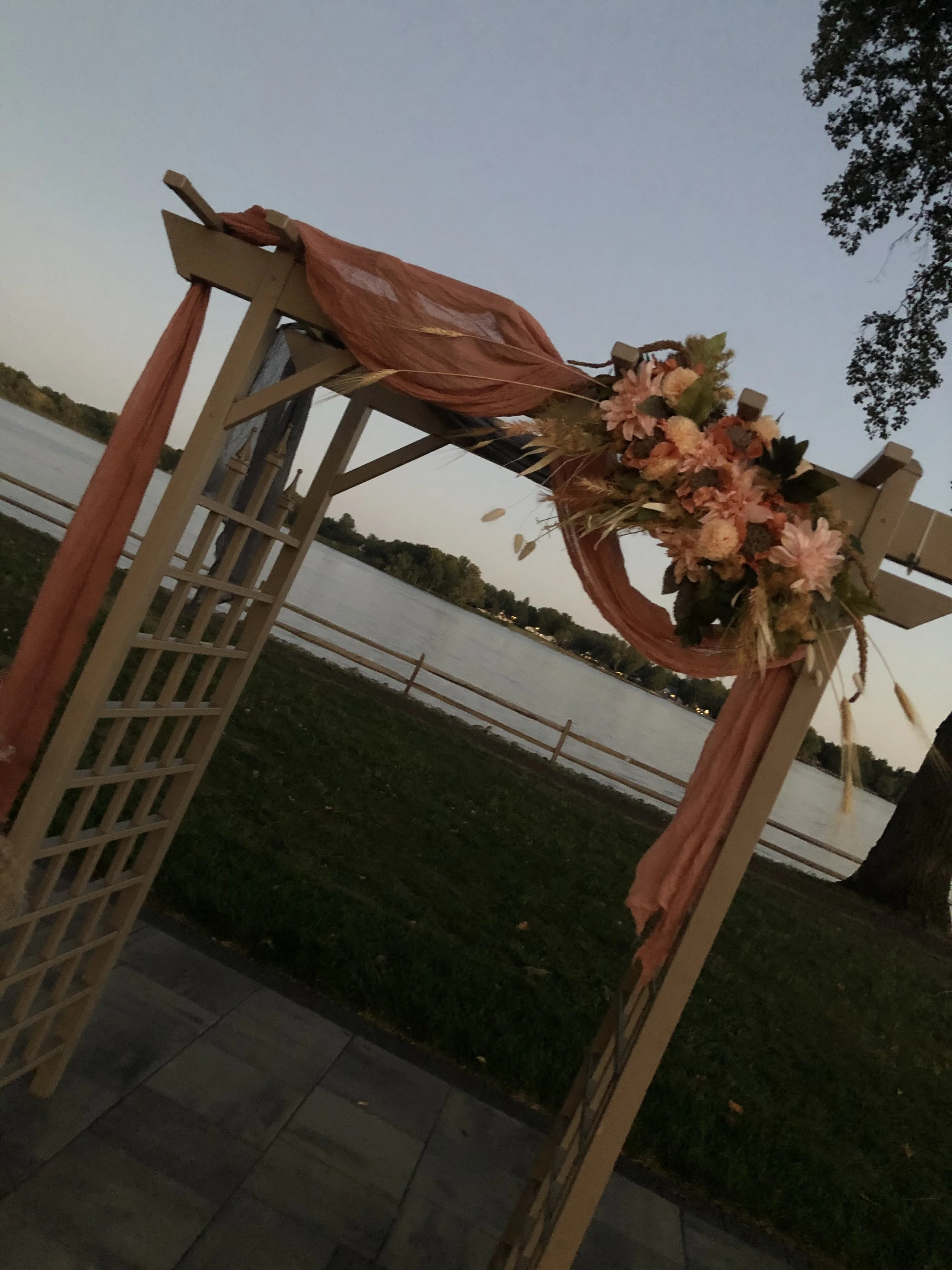 Vintage Botanical Tent Wedding