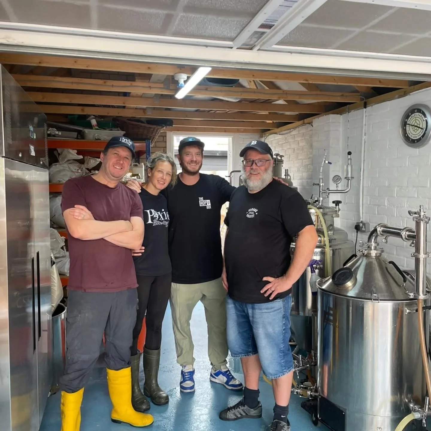🚨 MASHABLE SECURITY ALERT 🚨

Spent a lovely afternoon brewing with our friends up at @pixiebrewing. A fantastic small-batch operation owned by Aureja and Simon, punching well above their weight with bold, hoppy flavour. 

🍁 Our AUTUMN COLLABORATIO