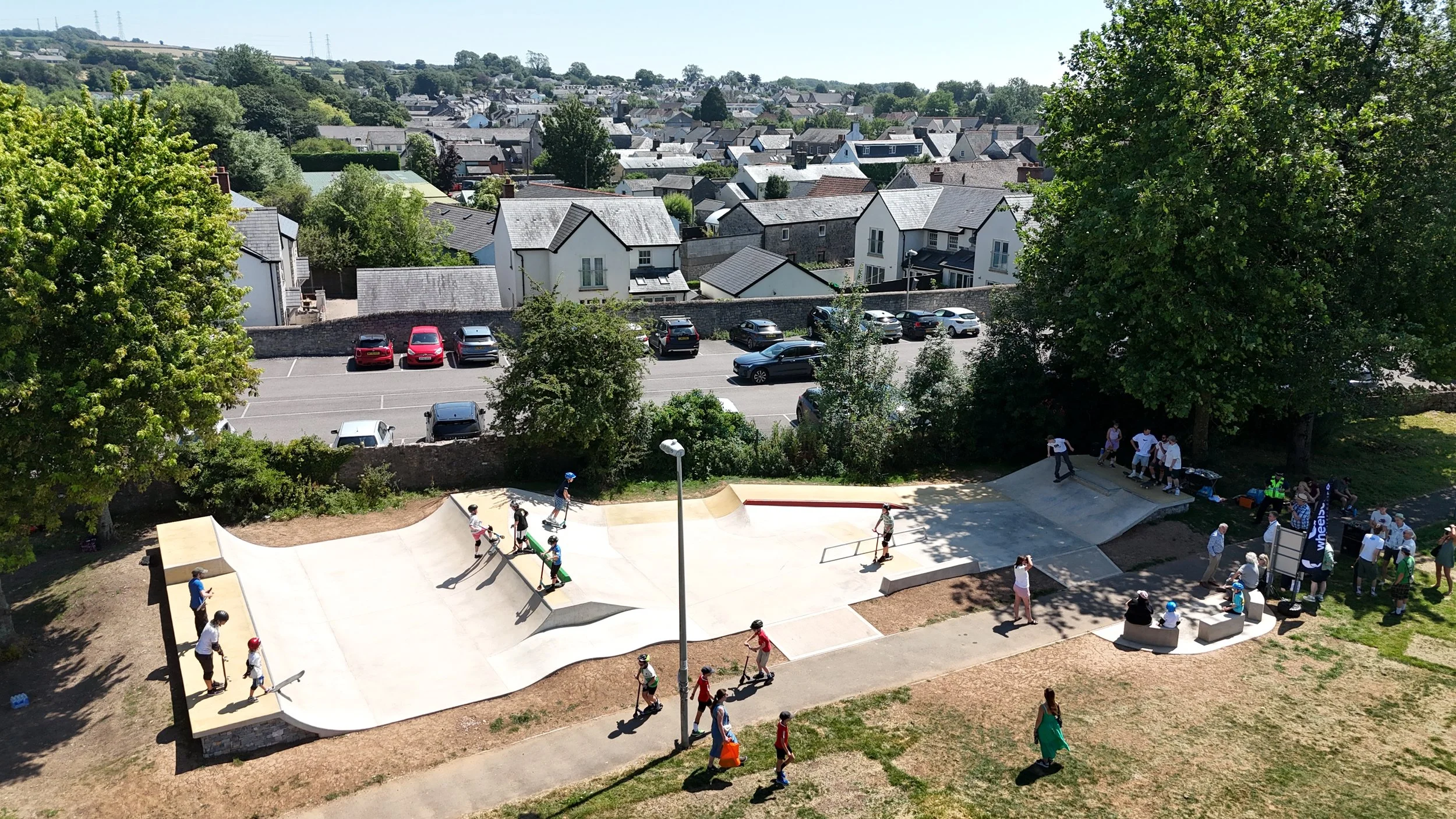 Cowbridge Skatepark          Opening Jam