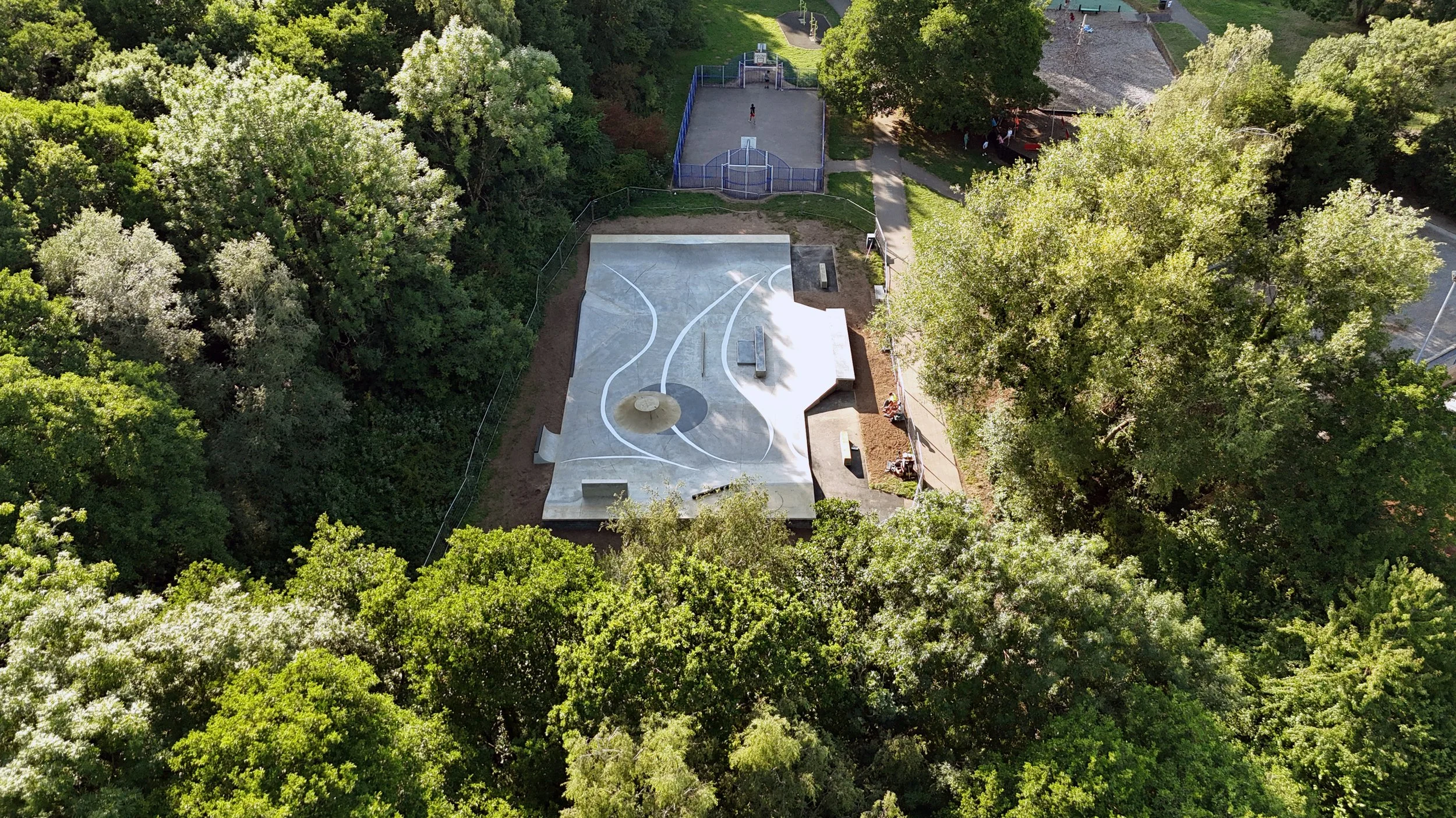 Pentwyn Skatepark, Parc Coed, Cardiff