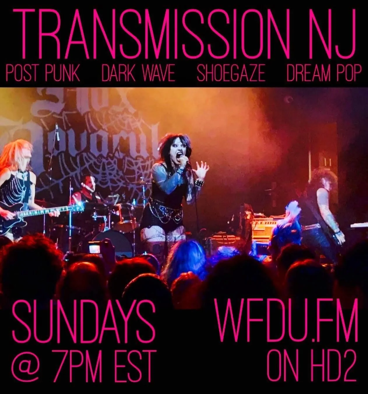 “Shadowman” on Transmission NJ WFDU 89.1 FM
