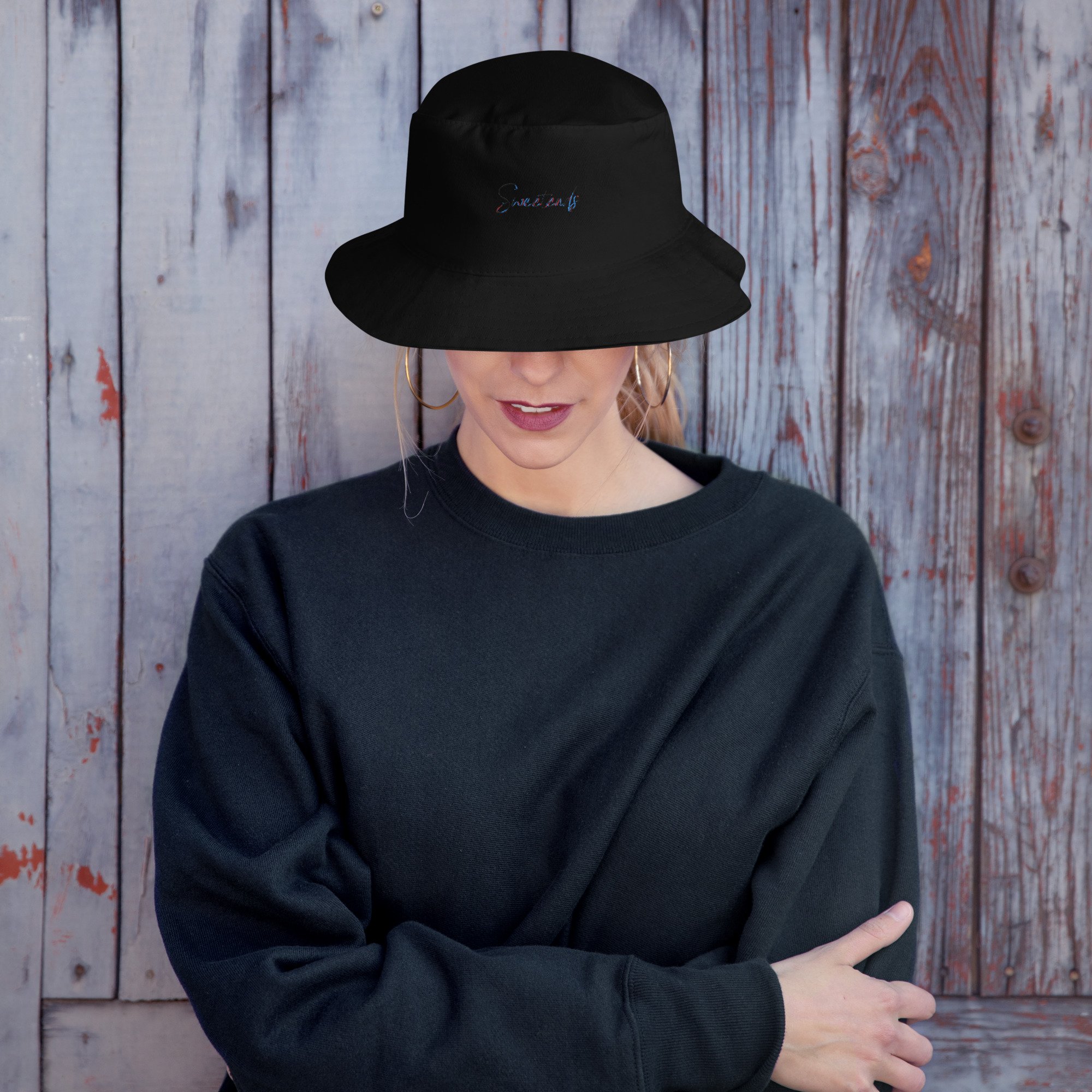 bucket-hat-i-big-accessories-bx003-black-front-64acd33041c44.jpg