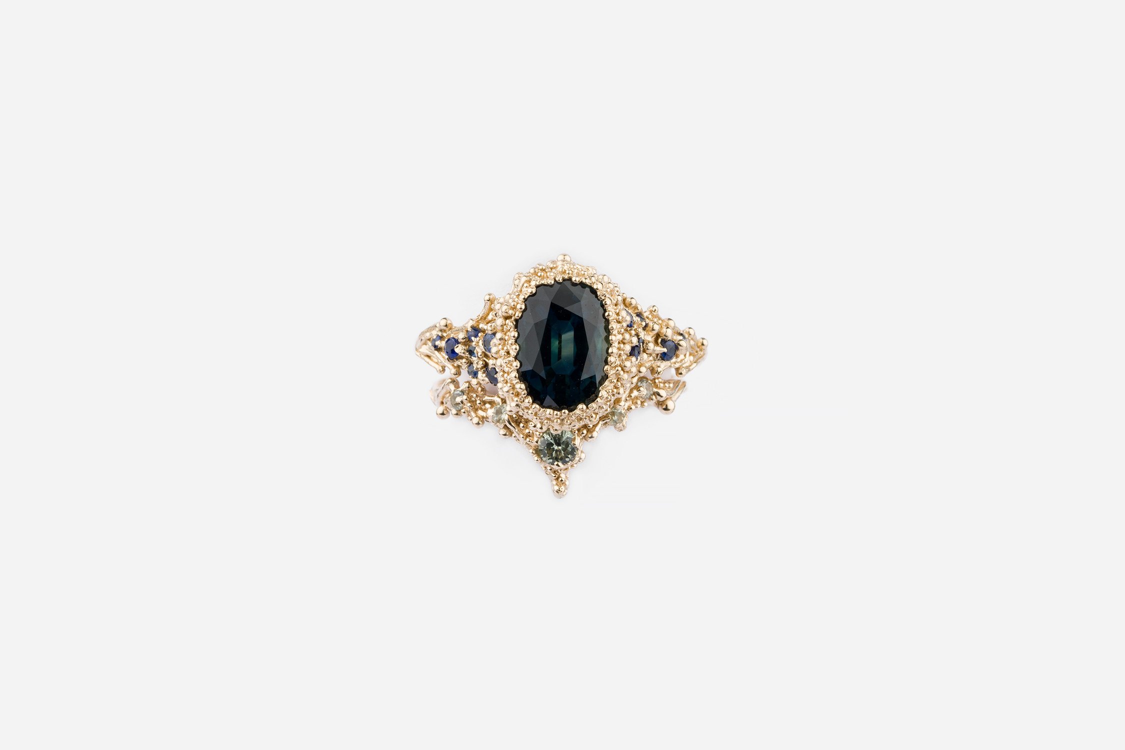 Bespoke Diamond Wave Ring