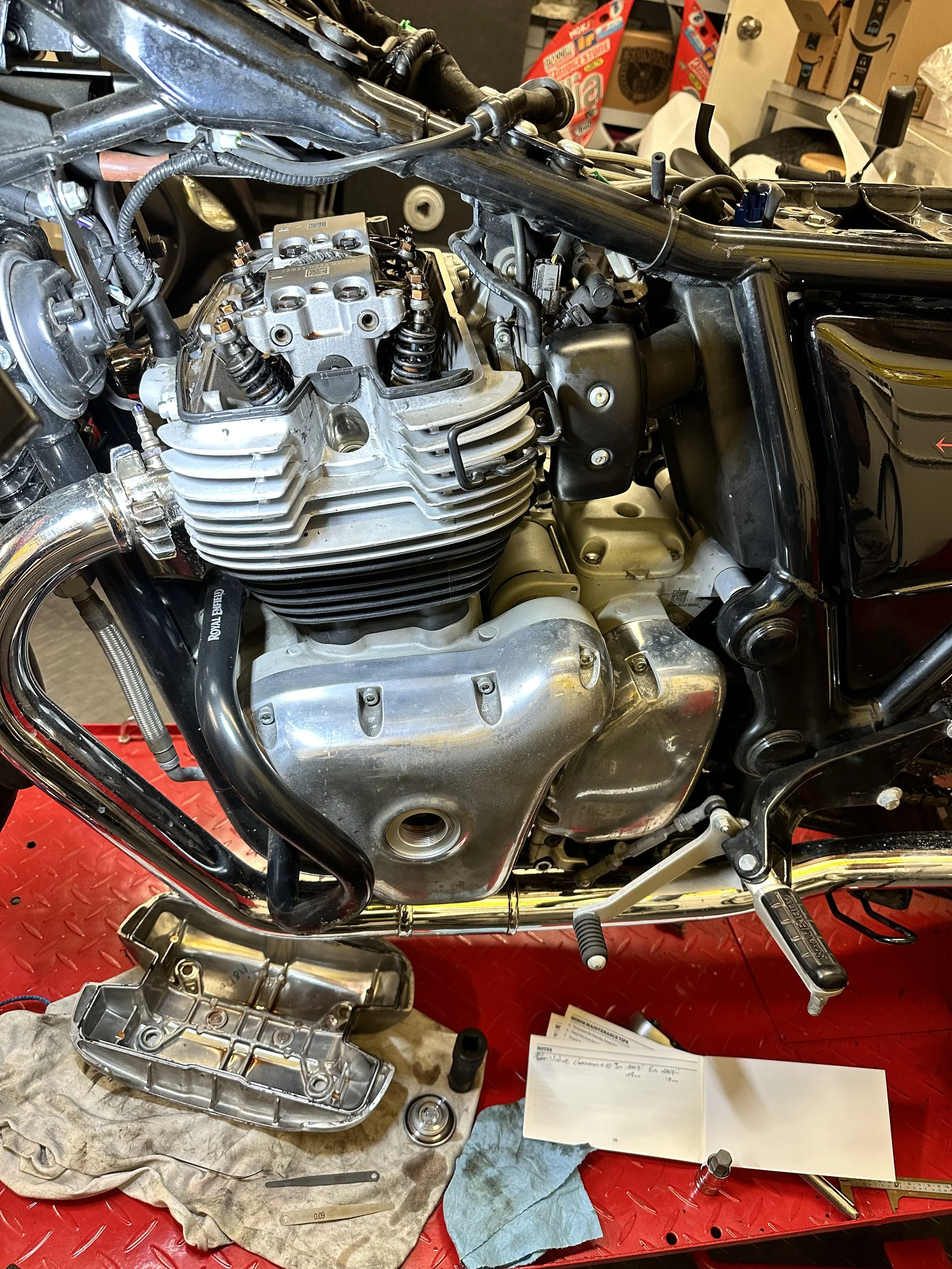 Royal Enfield Valve Adjustment