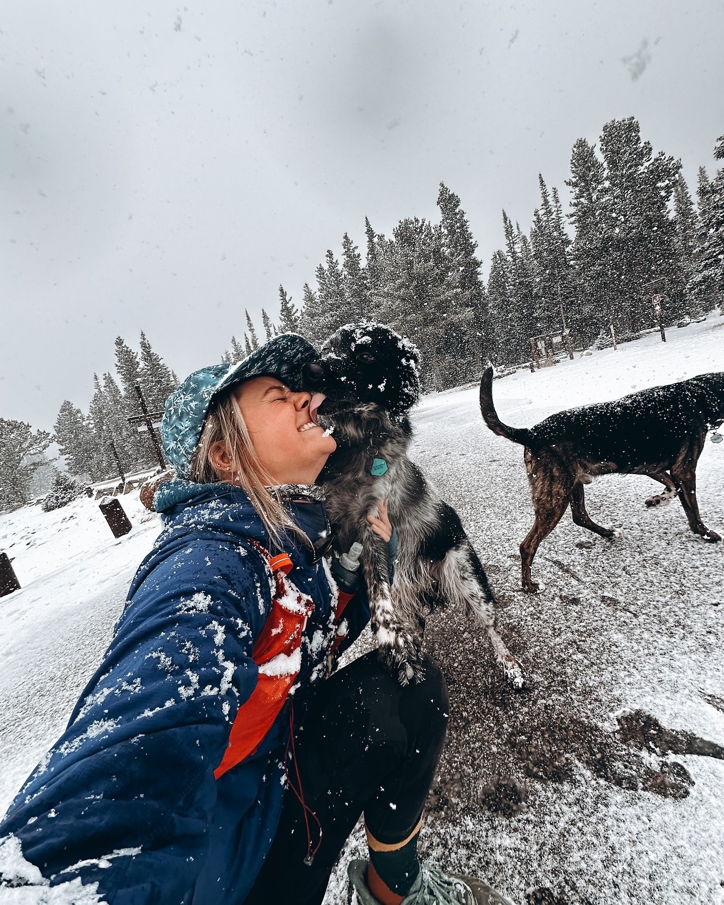 Favorite season is finally here❄️

* featuring Mako getting up close and personal.