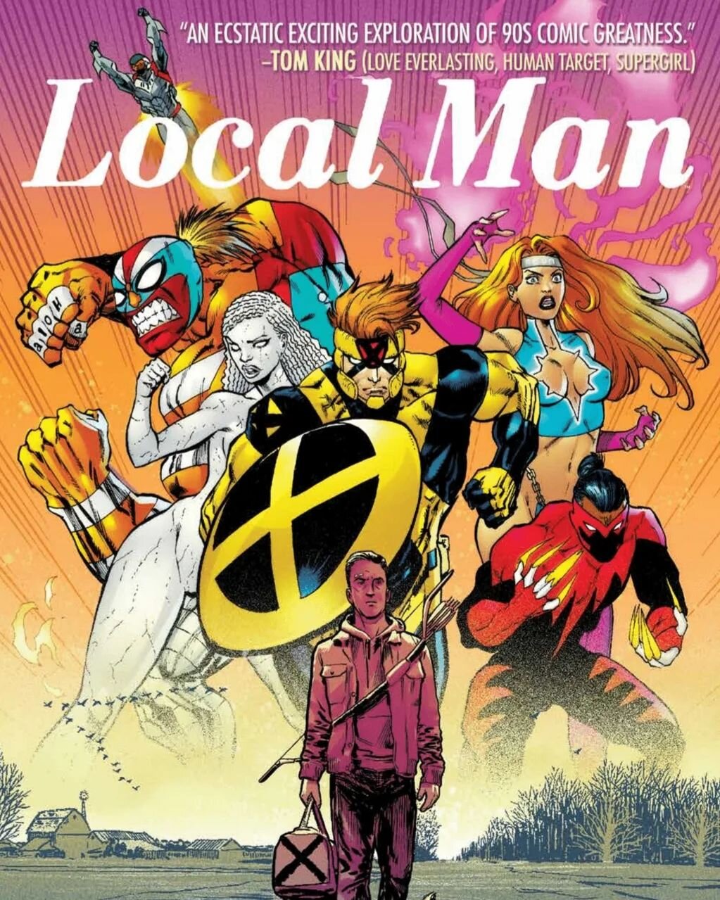 We have some wonderful events to kick off the springtime! We're hosting a book signing on April 20th to celebrate the release of our Bluebird regular (our local man) Tim Seeley's new comic, 'Local Man'! Tim has worked as a writer with names such as M
