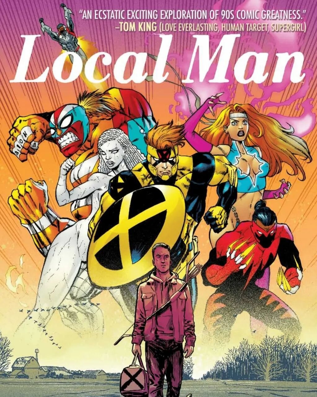 We're getting ready for our comic book release signing in just a few hours with Tim Seeley and Ryan Browne to celebrate their new comic Local Man! Come in 6-7pm for a signed copy of Local Man or one of their other works.

#comic #chicagobar #chicagod