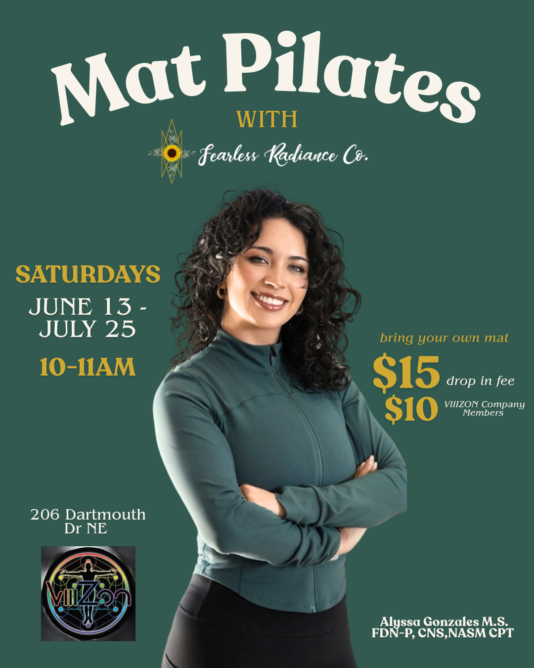 Mat Pilates at Viiizon