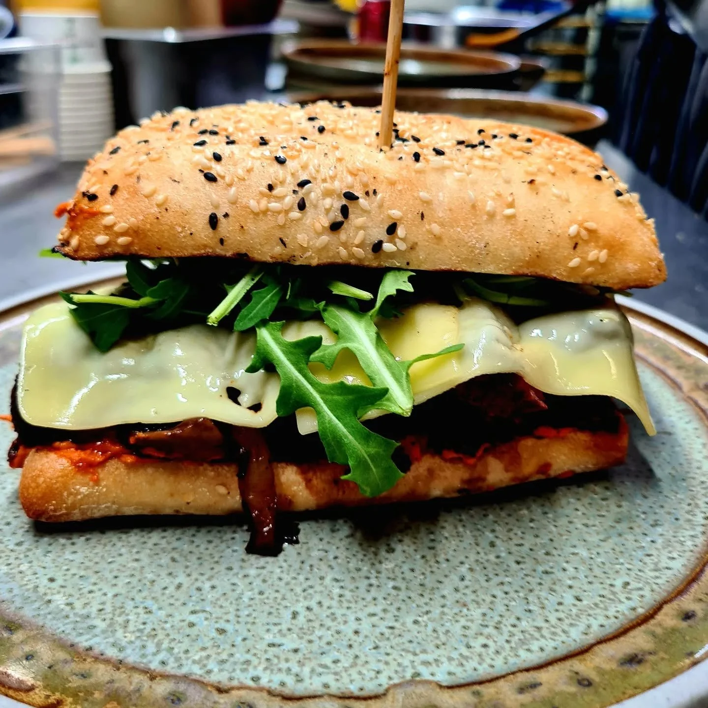 Three years in, still the Umami Steak Sandwich stands tall amongst great steak sandwiches. Umami is an adjective for one of the tastes, and translates from Japanese as 'delicious  savoury taste'. Our wagyu rump is a true paddock to plate experience. 