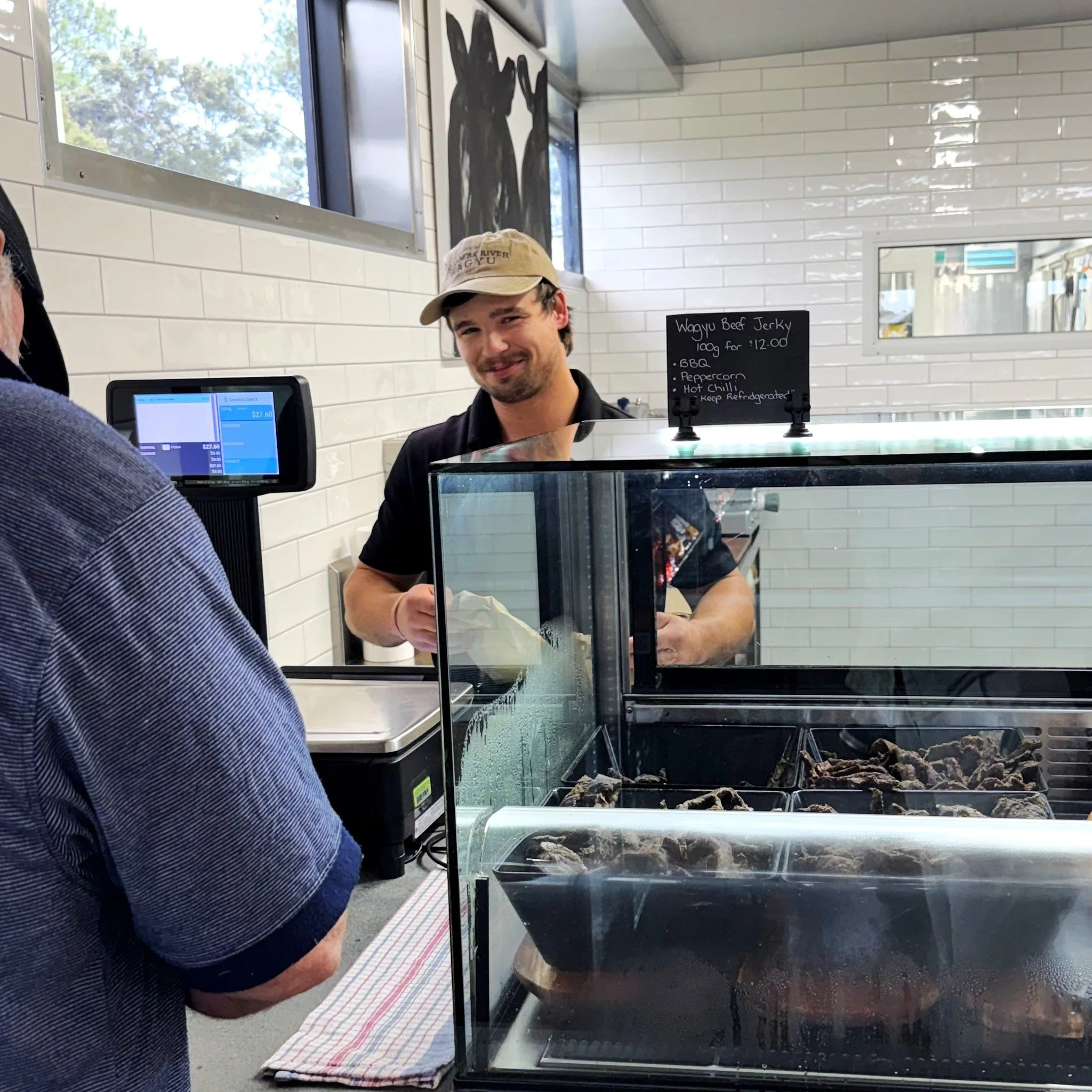 If you haven't already, meet Josh Dallas, our master butcher running the professional team behind the butcher shop. 

From Bulahdelah, Josh has been a butcher for 10 years, initially trained up by our now retired master chef, Wayne Barry. Not only do