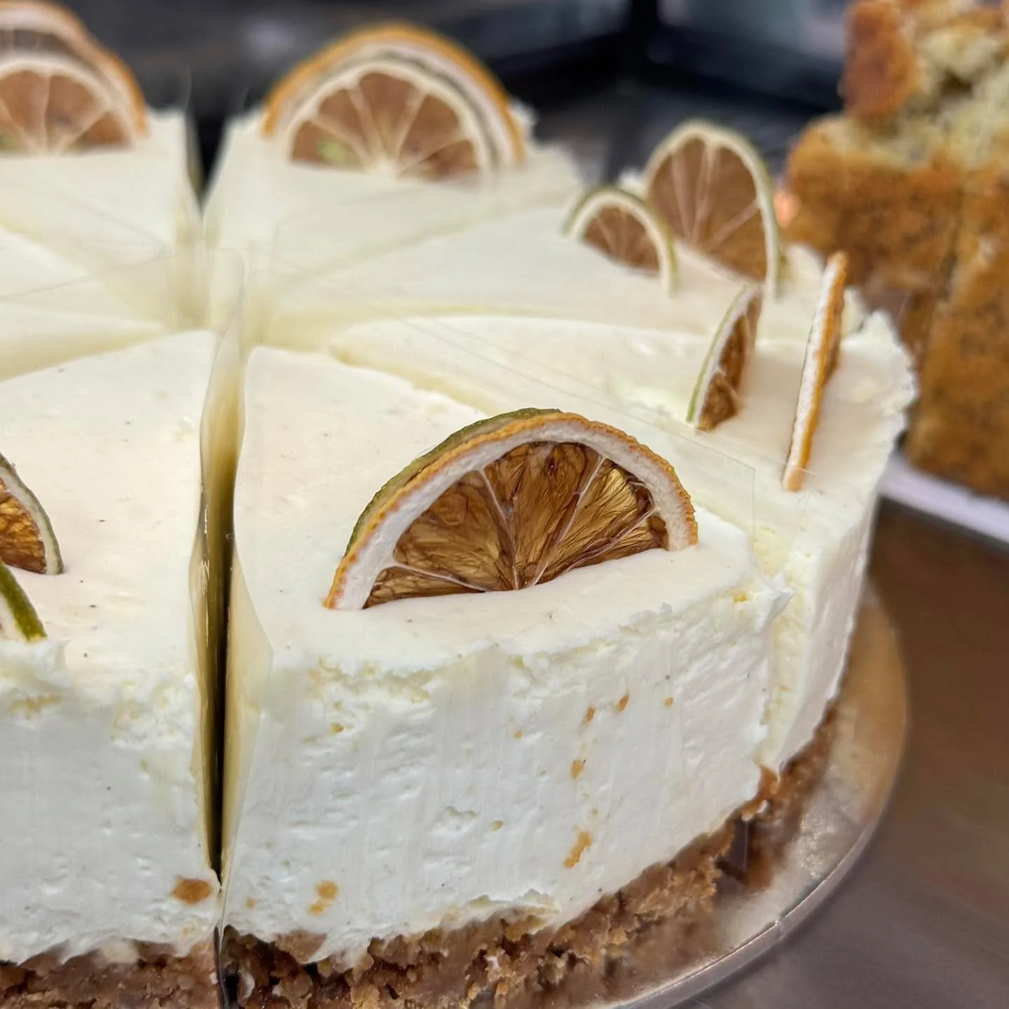 Cheesecake. Baked or not, they are officially classed not as a cake, but as a dessert! And yet, the name&hellip; hmmm&hellip; 

Whatever you want to call it, we&rsquo;ve often got both baked and no-bake delicious slices from our bakers, here. 

#thea