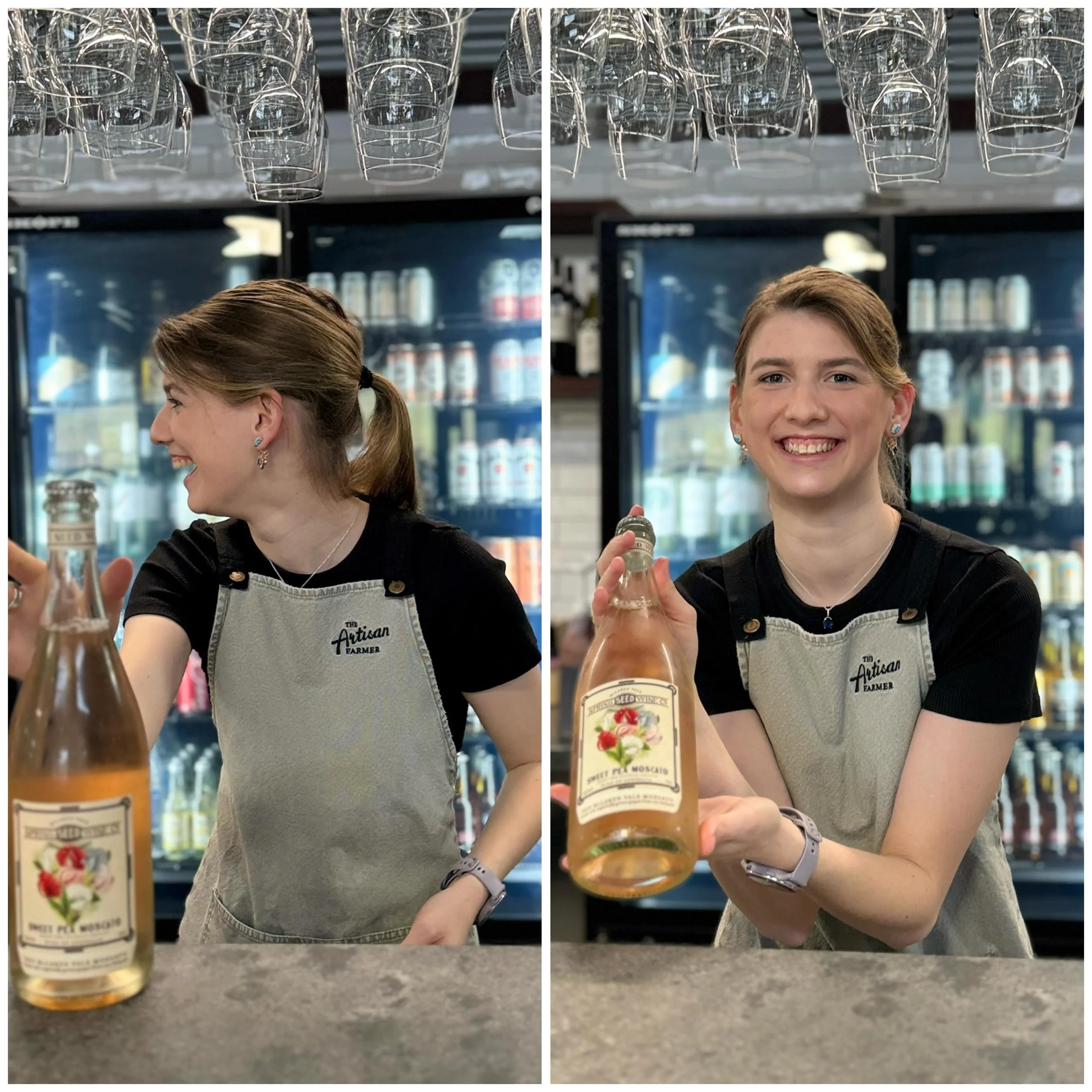 Initially working solely front of house, Erica upskilled with us as a barista and is now also one of our employees training in management&hellip; which in this business, covers a lot of domains! 

We&rsquo;re grateful to the whole team that helps kee