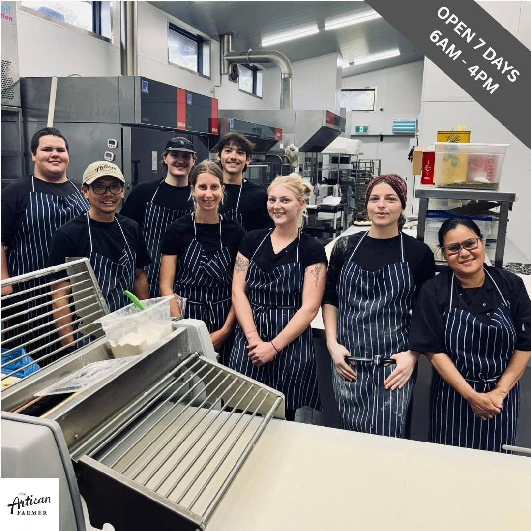 They&rsquo;re up at the crack of dawn ensuring your pastries and pies are ready for our new opening time of 6am&hellip; and they&rsquo;re still smiling. Sharing skills as well as a passion for their craft, they&rsquo;re proving to be a formidable tea