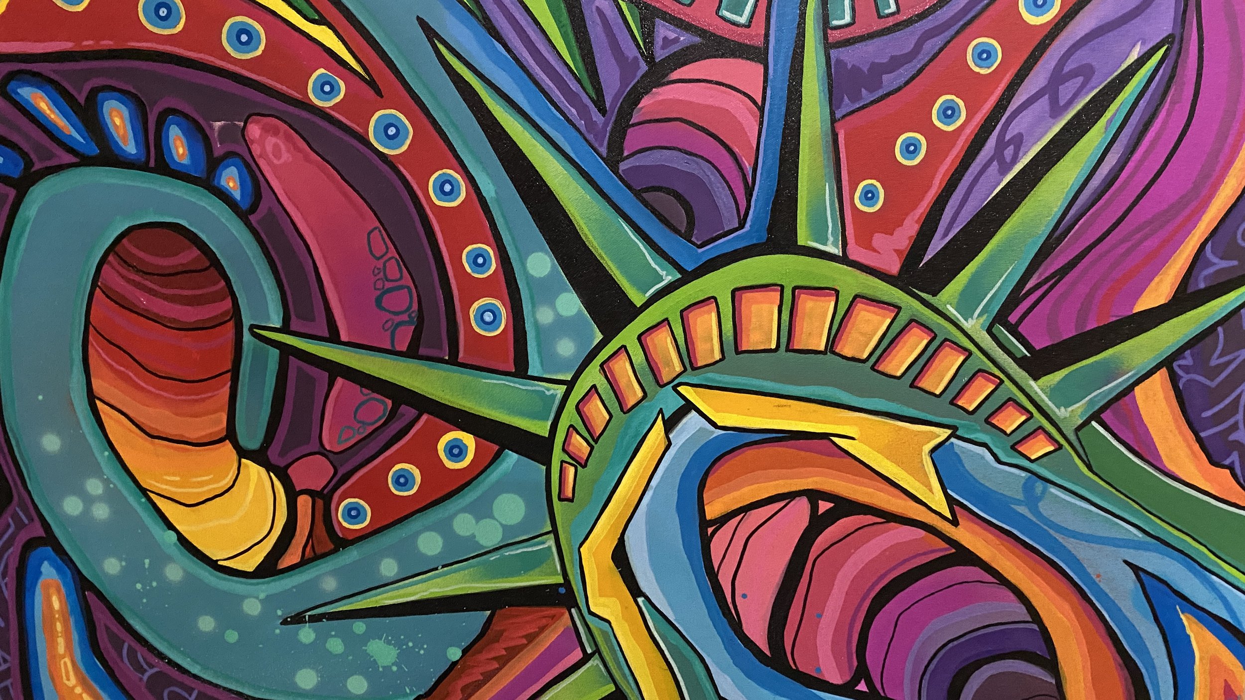 Liberty Artwork by Artist GONZO247
