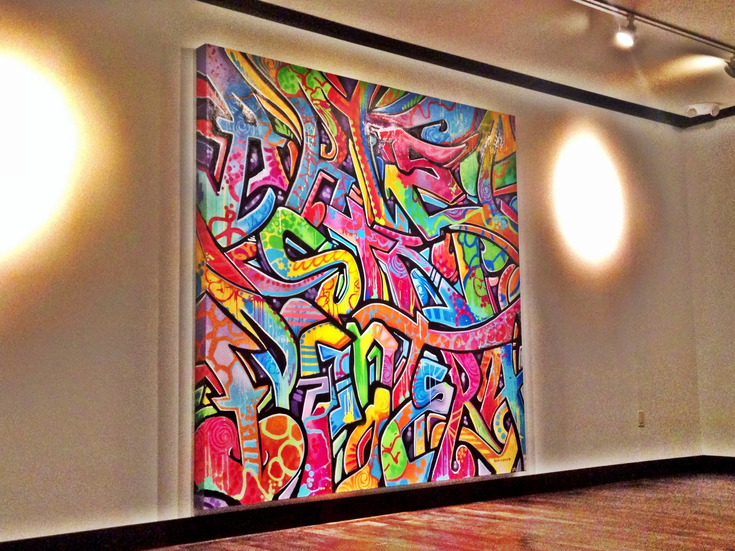 GONZO247 Artwork at Marriott Downtown Houston