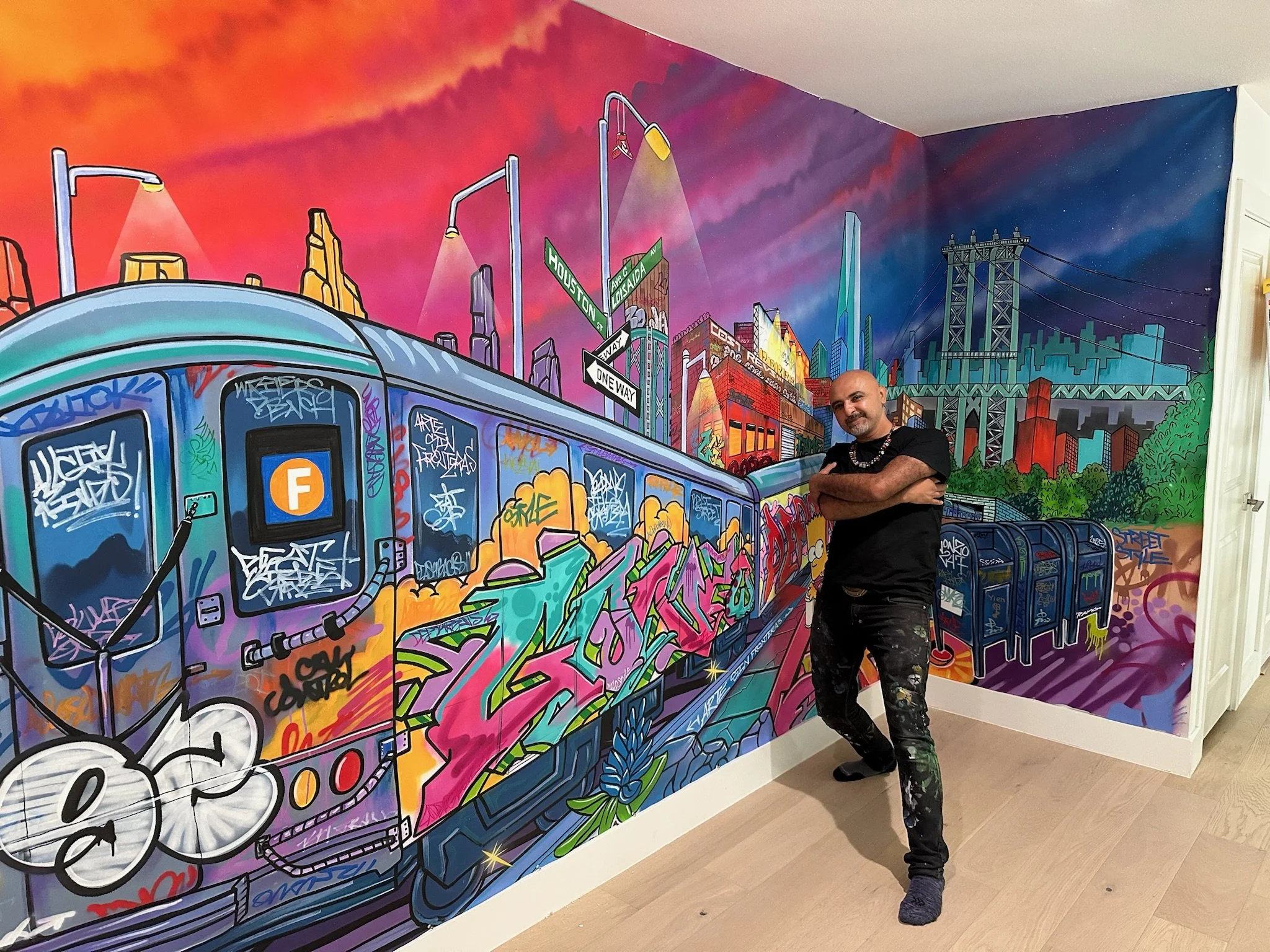 F Train - West Bound 2025