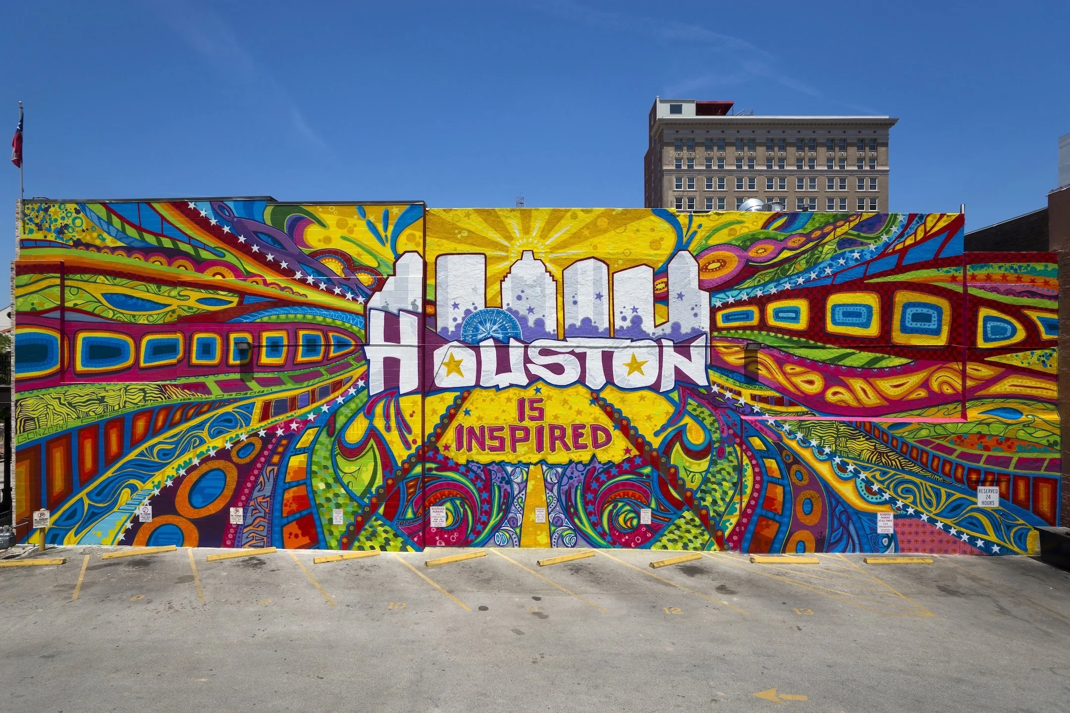 Houston Is... Inspired, 2013 — Artist GONZO247
