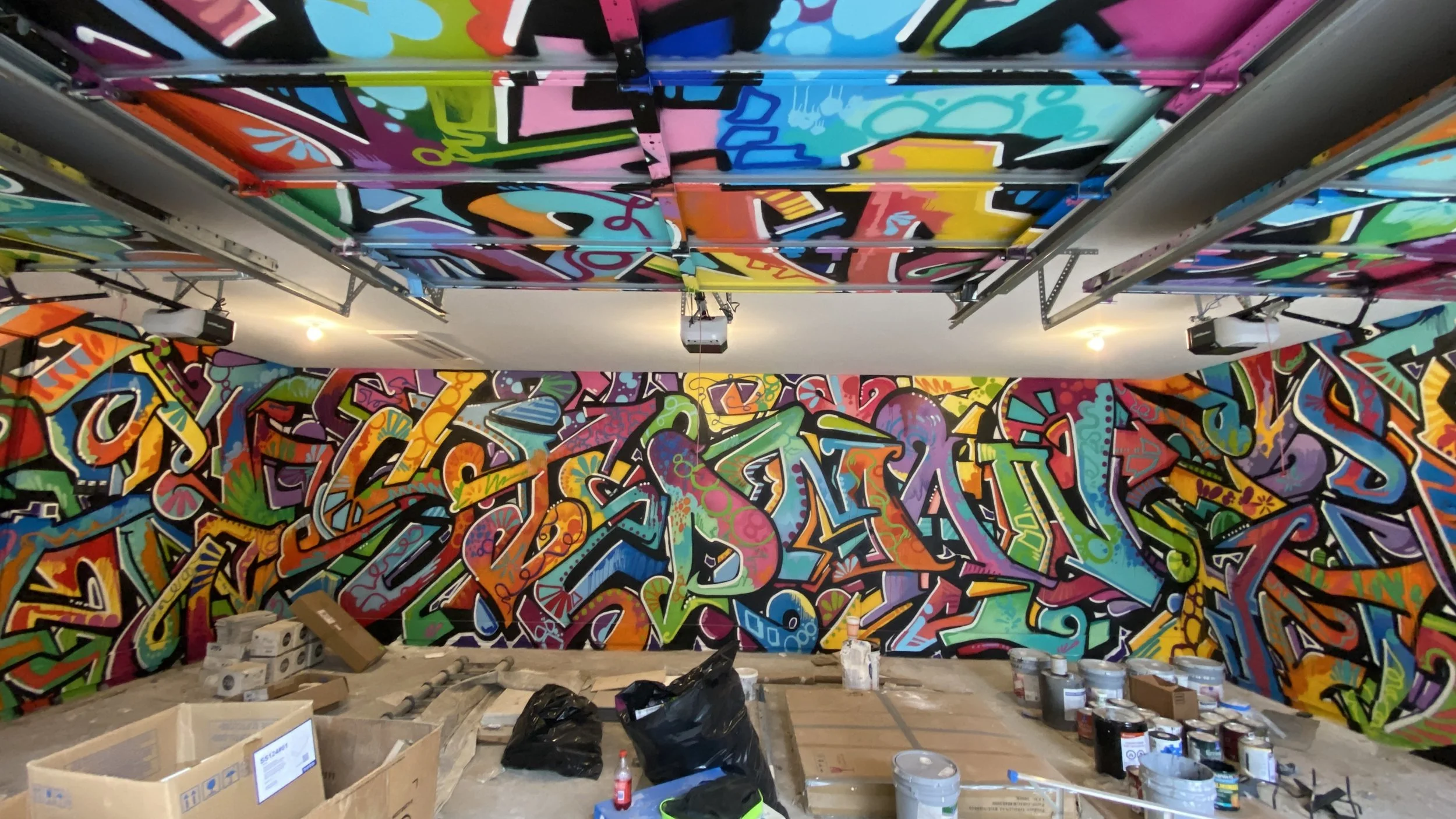 Private Commission / Garage Interior November 2022