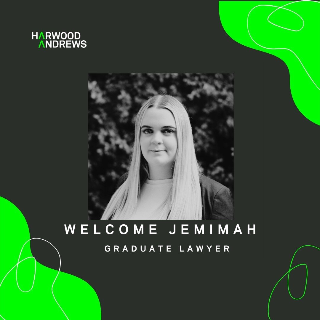 Welcome to the Harwood Andrews team, Jemimah Fitzgerald. We're thrilled to have you onboard and eager to support you as you embark on your legal career journey. #graduatelawyer