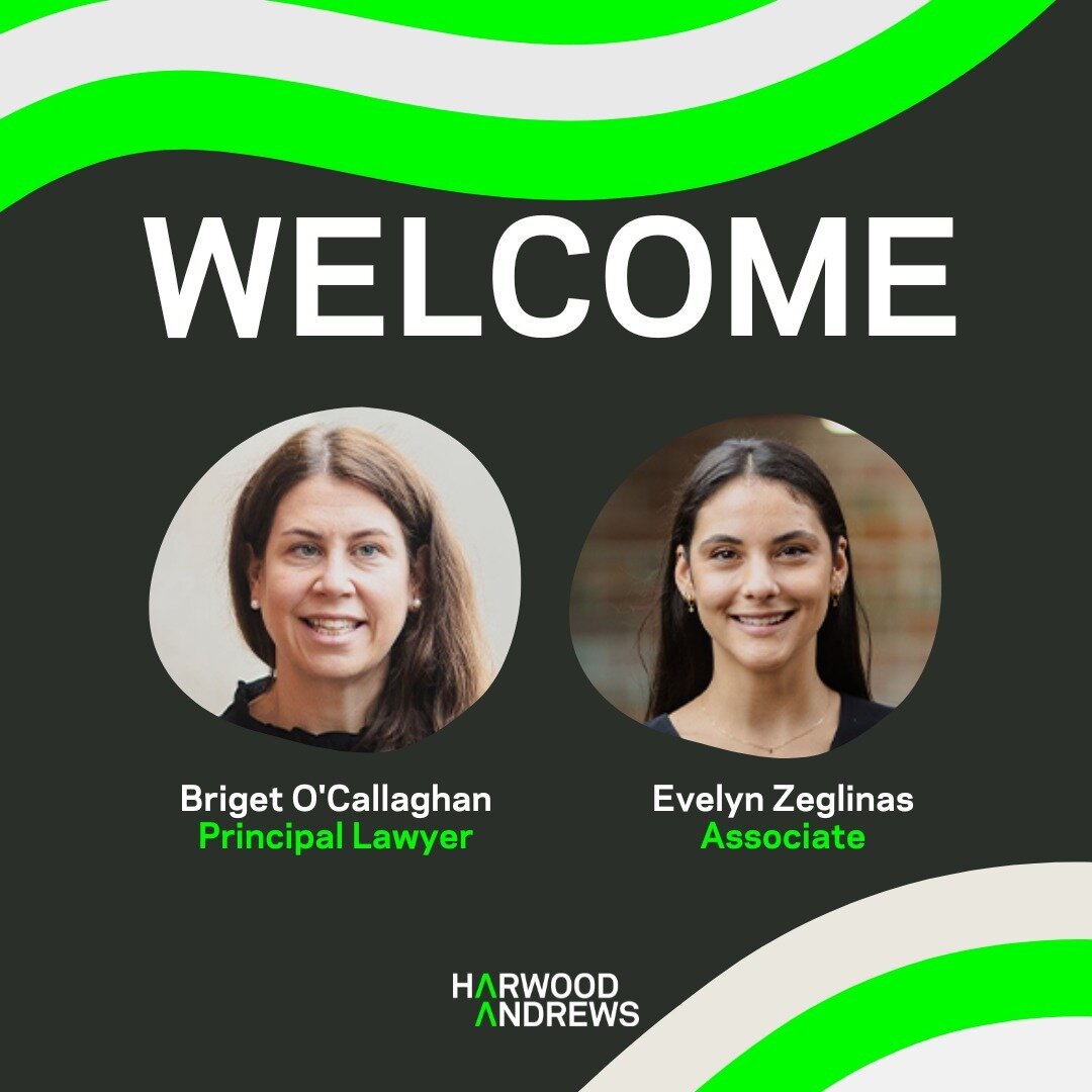 Harwood Andrews is thrilled to announce the addition of esteemed commercial and property lawyer, Briget O&rsquo;Callaghan, and her colleague Evelyn Zeglinas, to its growing team. Briget and Evelyn bring a wealth of experience and a proven record of a