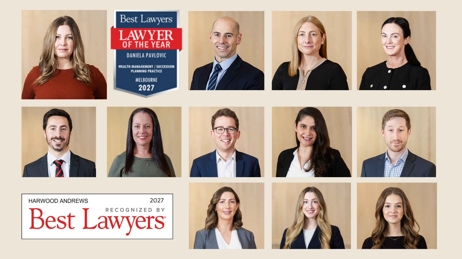 Harwood Andrews Recognised in Best Lawyers® Australia 2027 Edition