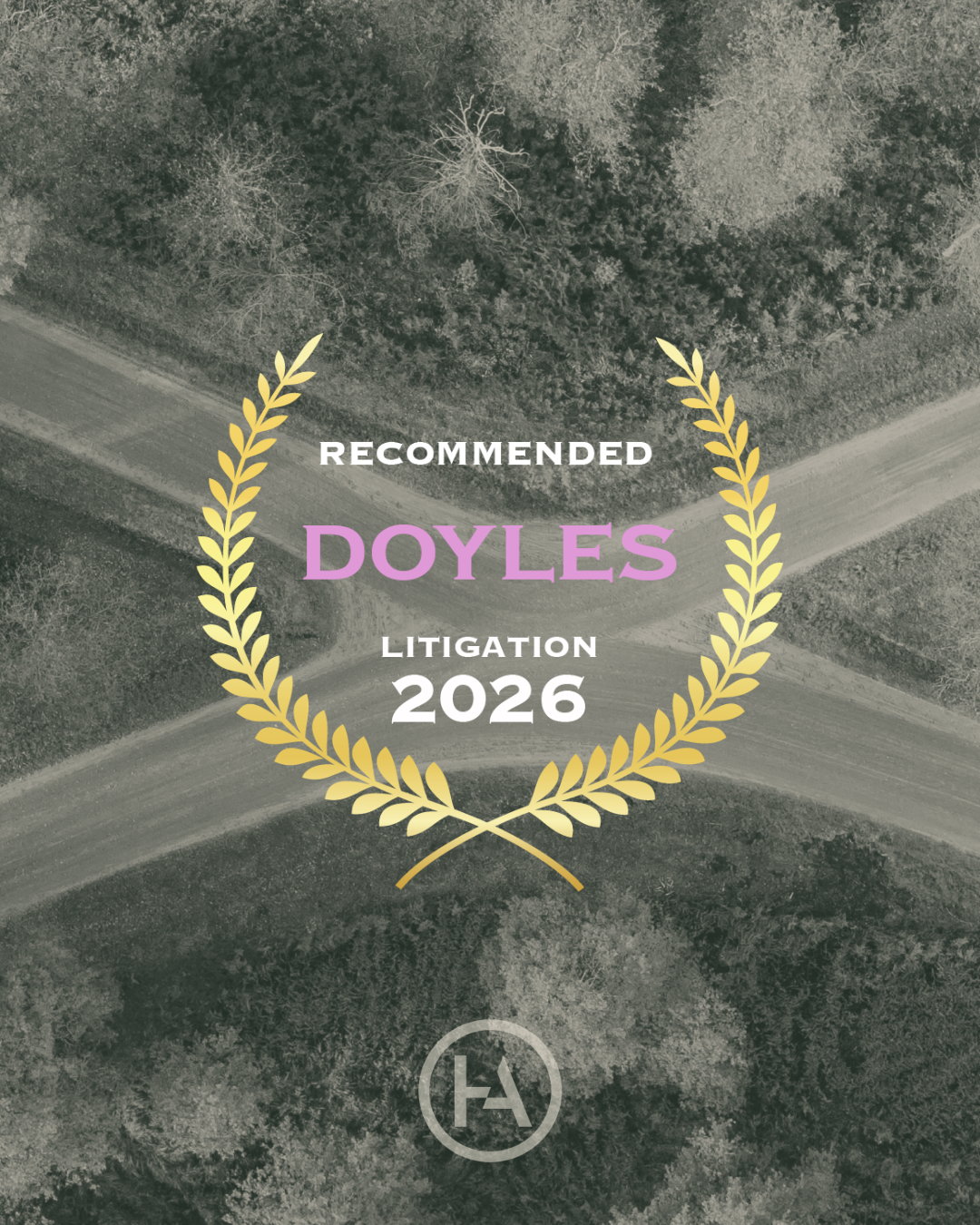 Harwood Andrews Dispute Resolution and Litigation Practice Recognised in Doyles Guide, Victoria 2026