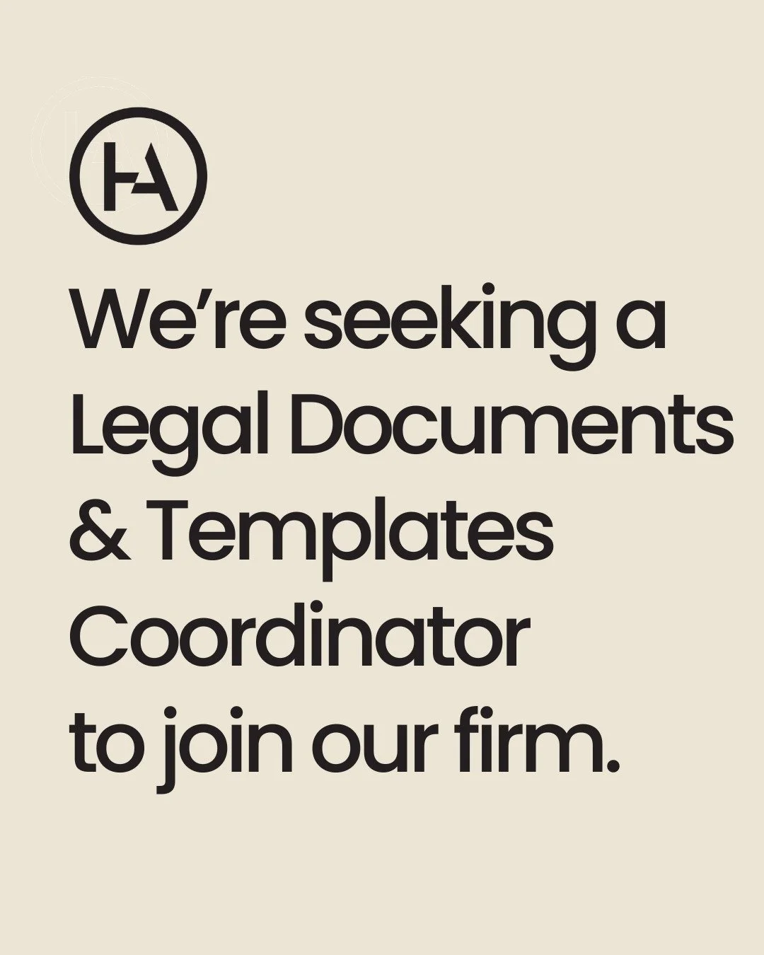 We have an exciting opportunity for someone who enjoys working with documents, systems and processes, or simply someone who is tech savvy looking to build experience in the legal sector. Whether you're a Legal Assistant, Administrator, Records Office