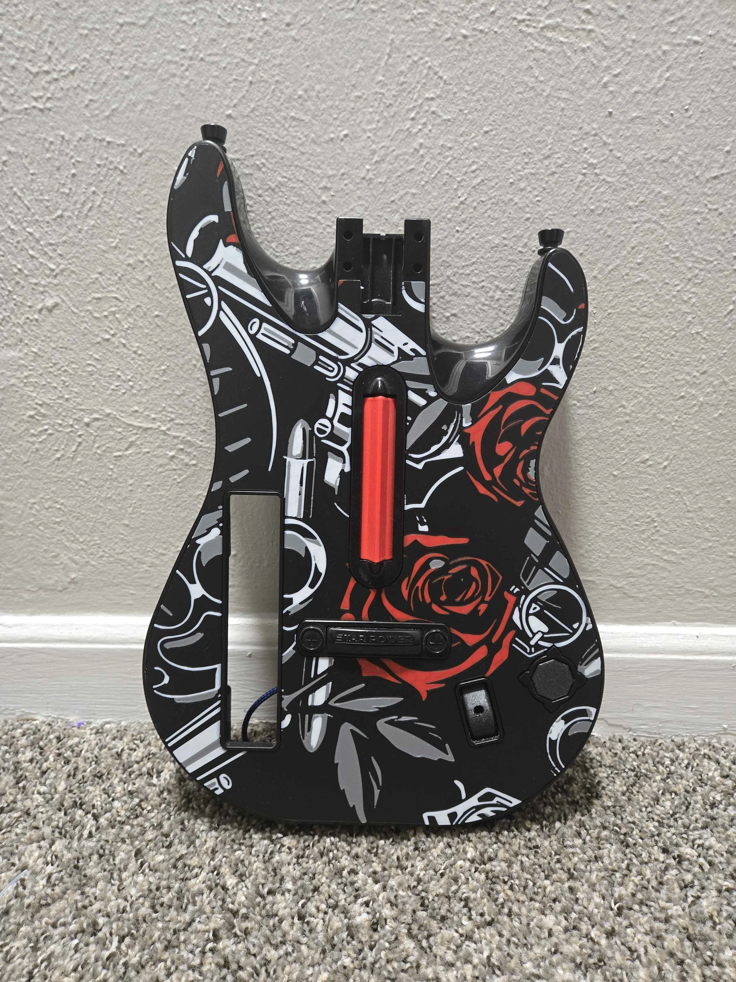 Guitar Hero World Tour/GH5 Guitar Designed Faceplate Replacements