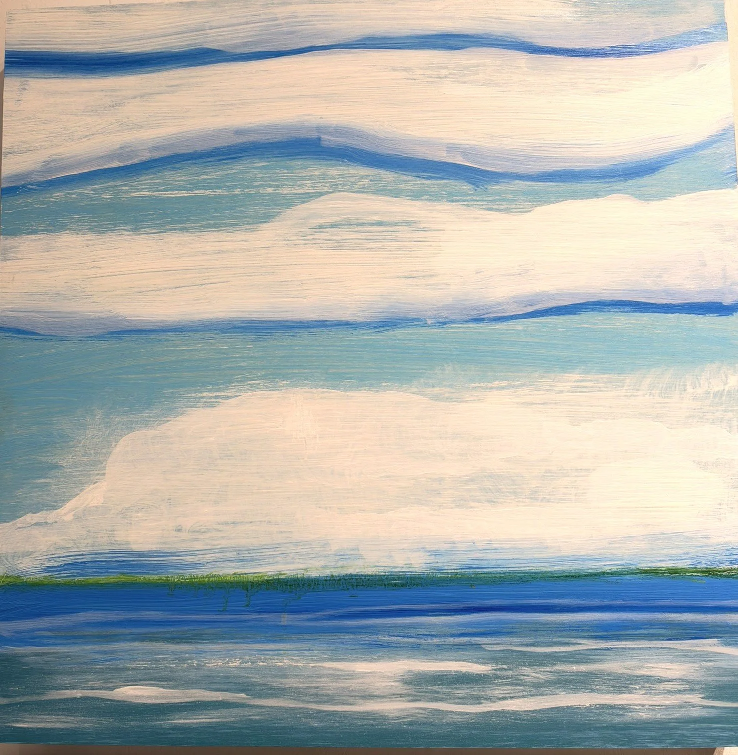 ETHEREAL HORIZON
24 X 24  Mixed media on panel  $825