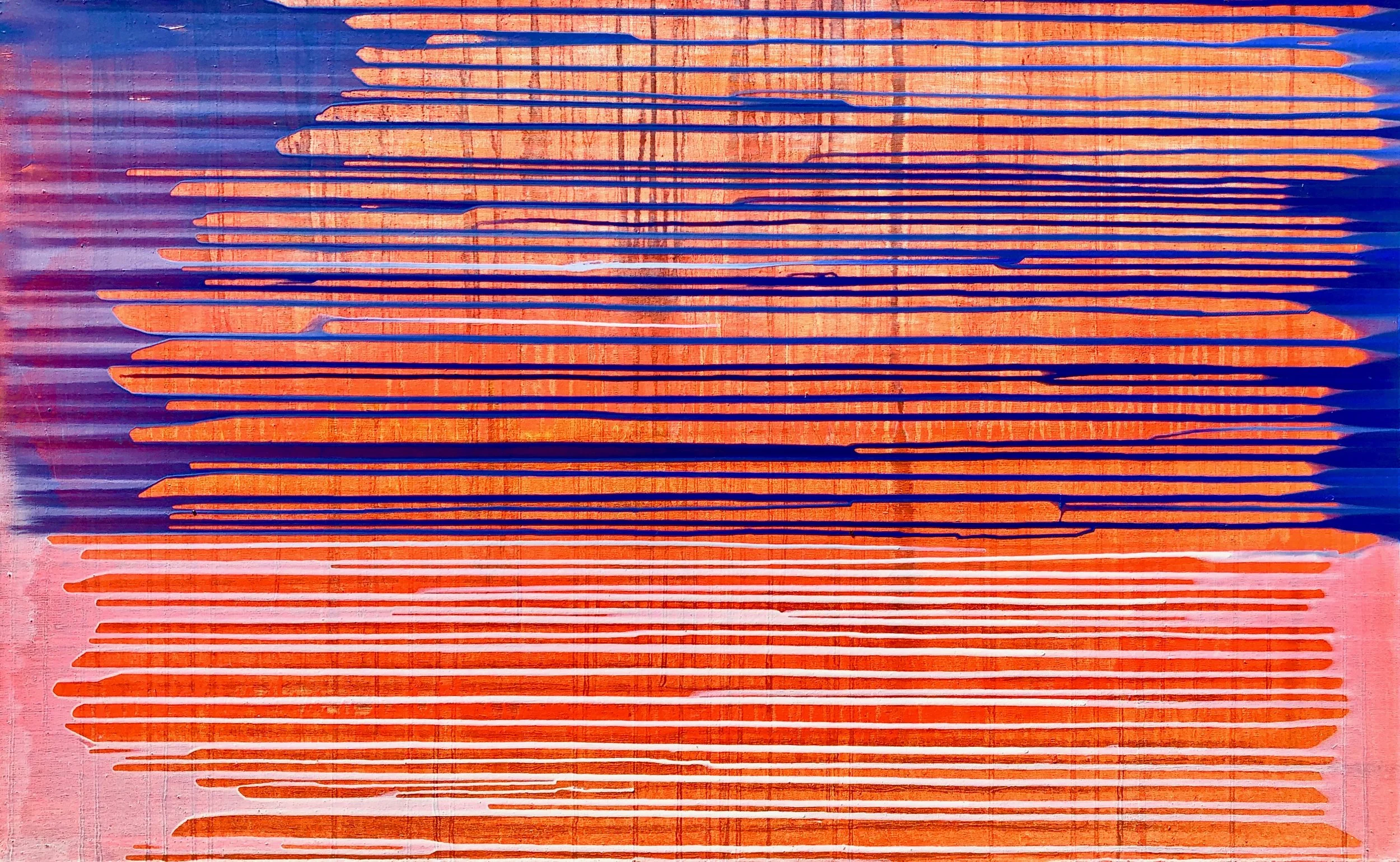 VIBRATION 
30 x 48 Oil on canvas $2,250