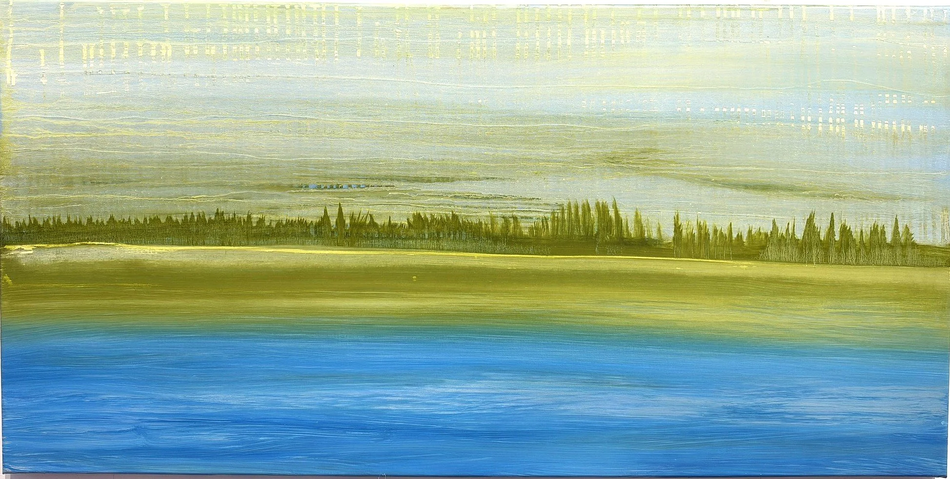 NORTHERN SHORELINE
24 x 48  Oil on canvas $1,650