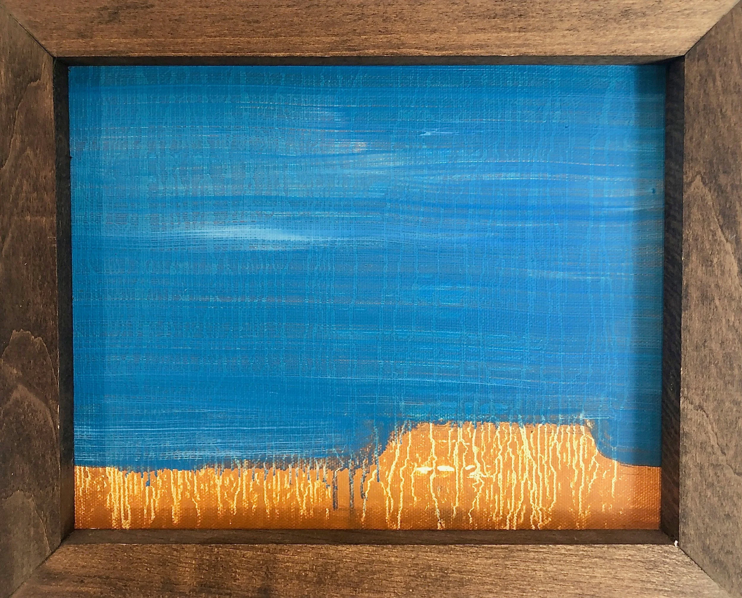 NEW MEXICO SKY
8 X 10 Oil on canvas  $175