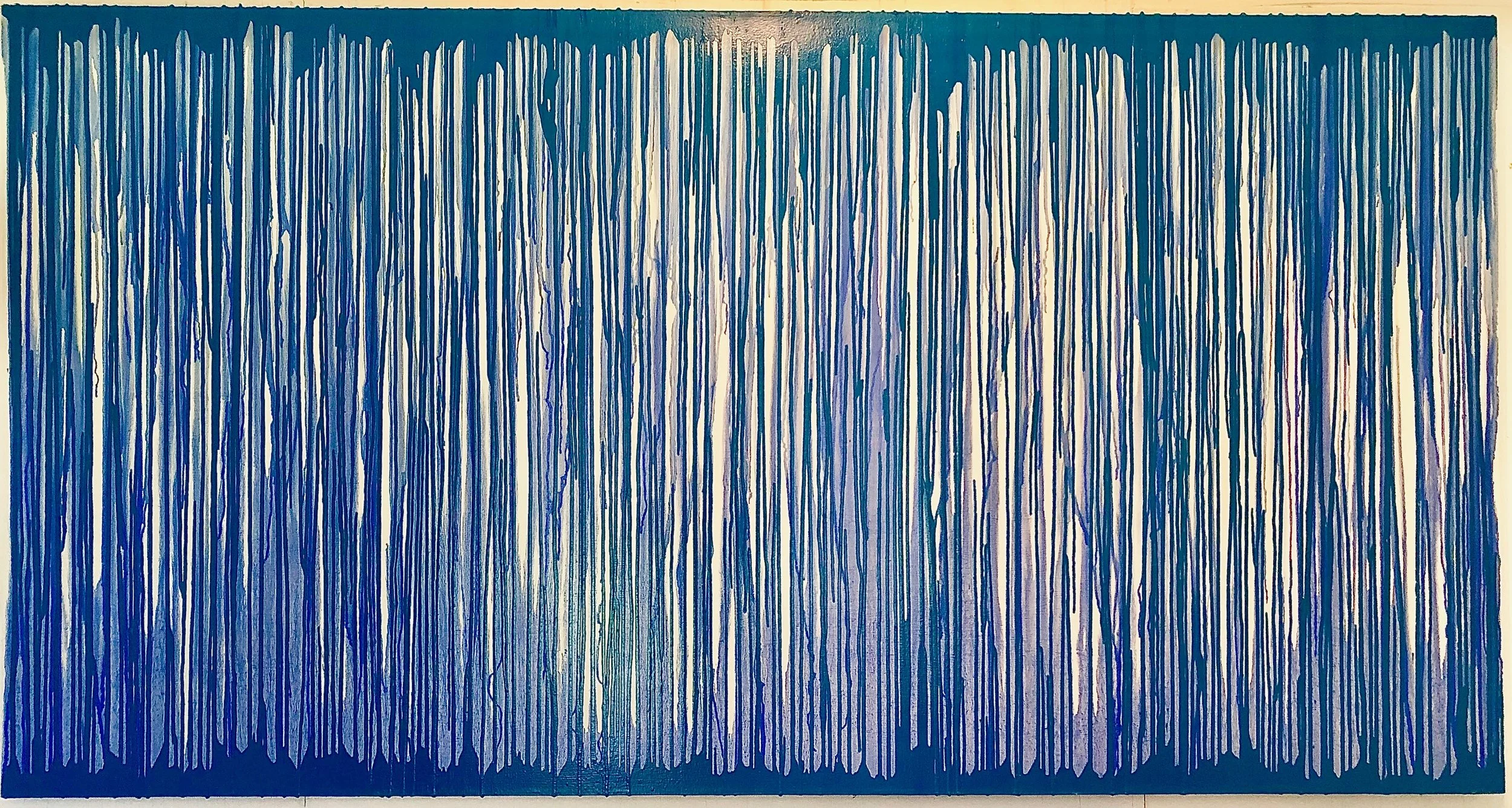 FLOWING BLUE
44 x 84 Oil on canvas $3,500
