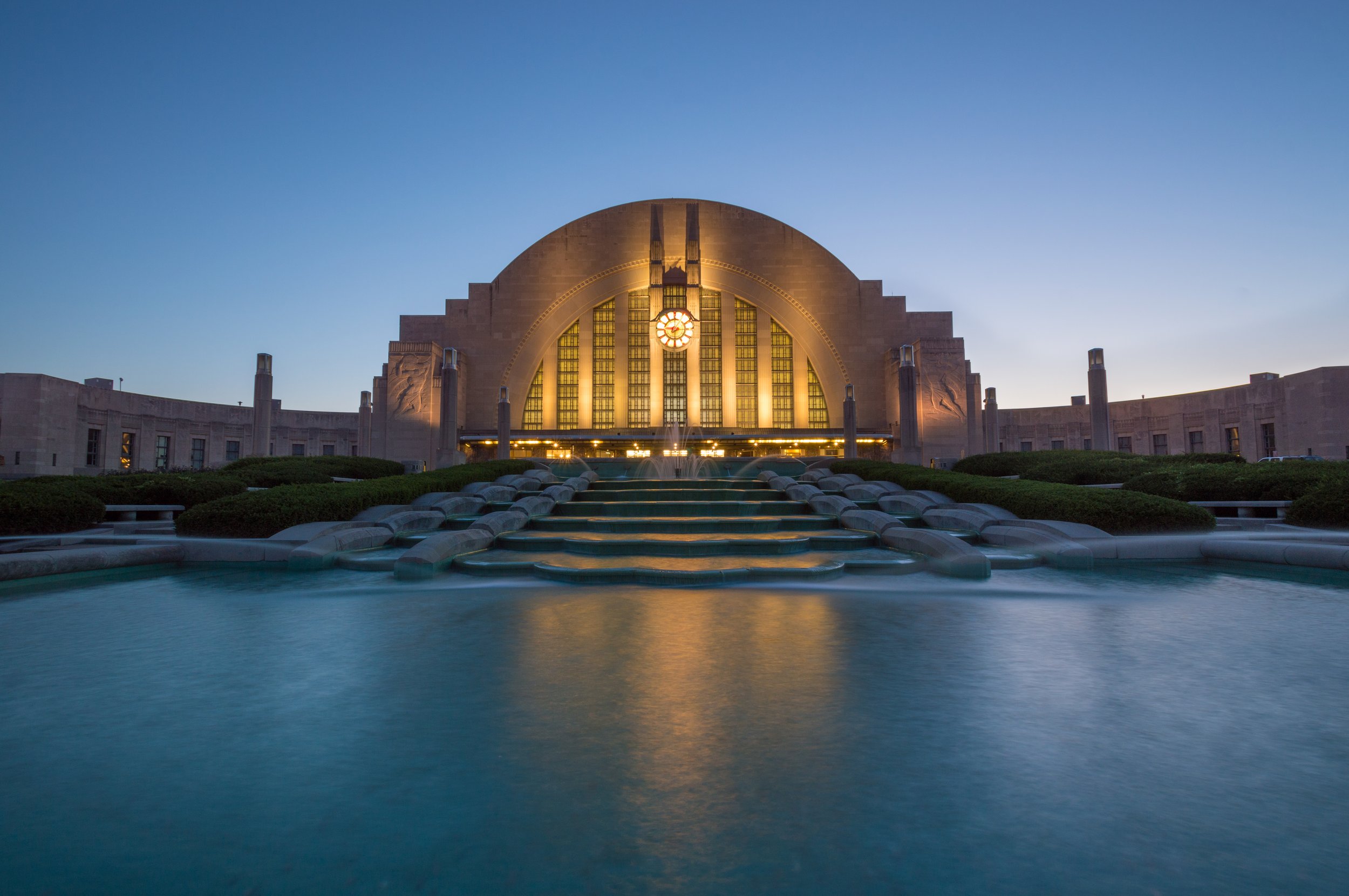 Cincinnati Museum Center Blue Hour