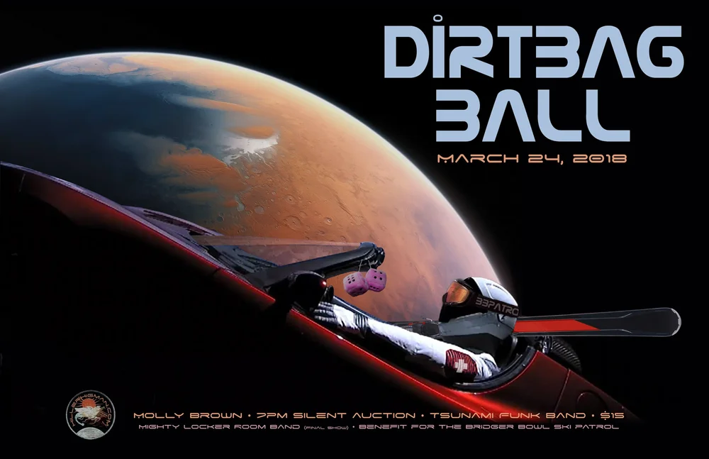Bridger Bowl Ski Patrol Dirtbag Ball Posters — Hiller Higman