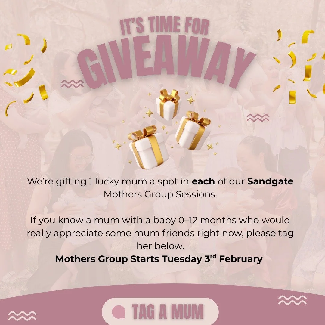 If you know a mum with a baby 0&ndash;12 months who would really appreciate some mum friends right now, please tag her below. 

This giveaway is for mums living in or near:
📍 Newport
📍 Sandgate
📍 Shorncliffe
📍 Brighton
📍 Margate
📍 Redcliffe
📍 