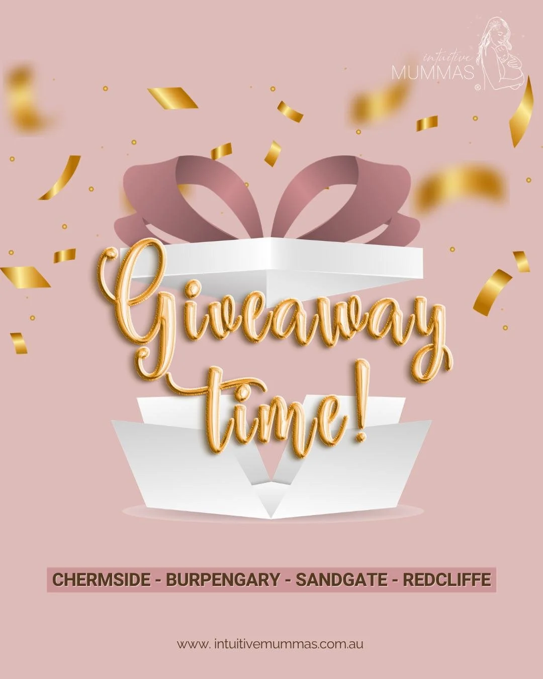 WIN our $1,000 worth of prizes! 
Ultimate Motherhood Support Package 🤍
 
When did you last do something just for you? We're giving one mum everything she needs to reset &mdash; because you cannot pour from an empty cup.

Tag your village &mdash; bec