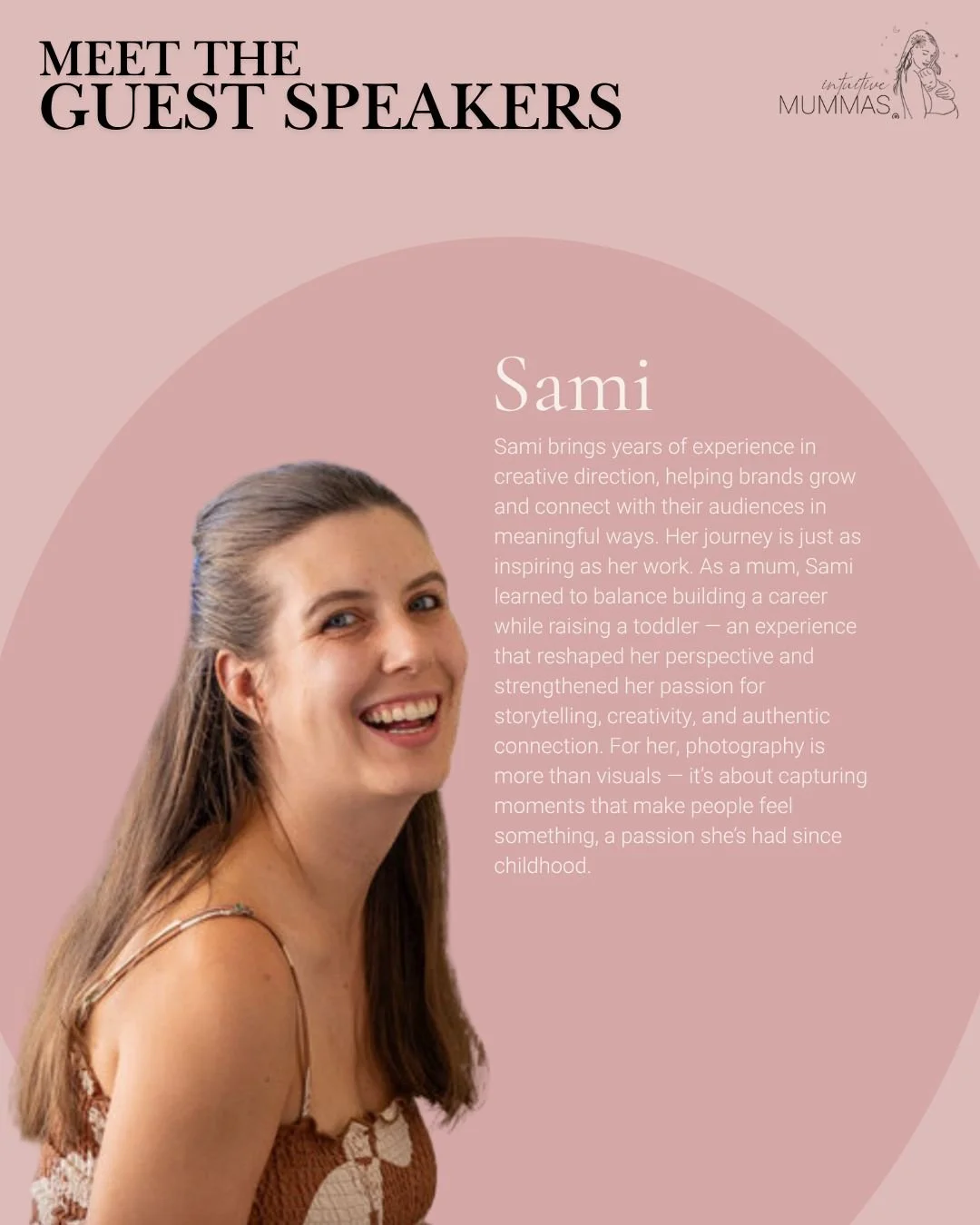 We&rsquo;re proud to introduce, Sami Cuff who will be doing some of the Mummy &amp; Me Photos &mdash; a Brisbane-based photographer, content creator, and social media strategist. 

Sami&rsquo;s journey as a mum has shaped her perspective in powerful 