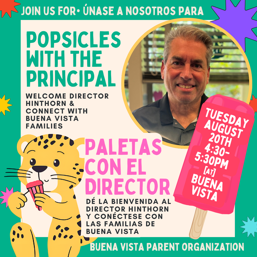 Popsicles with the Principal