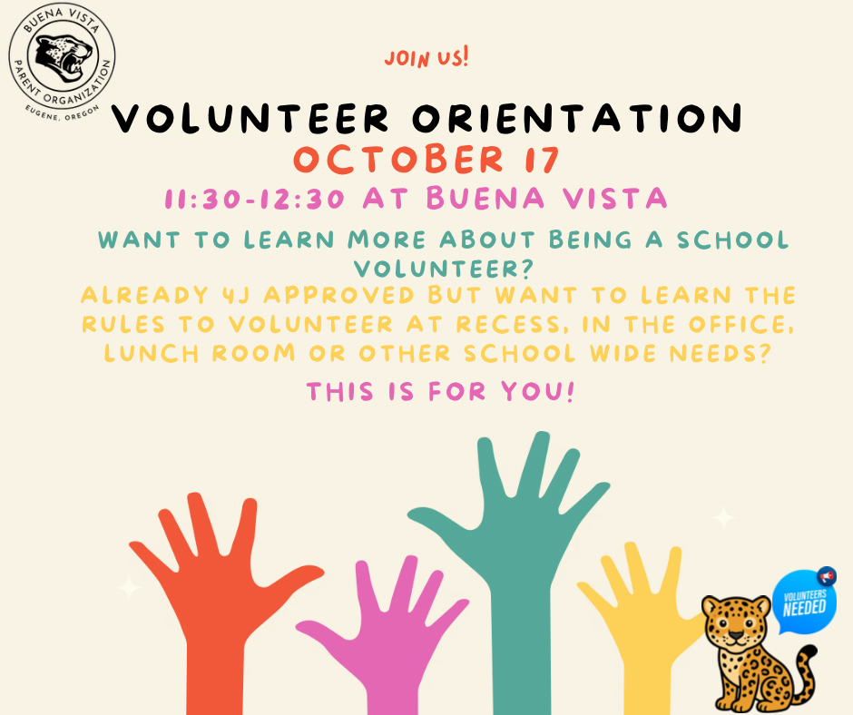 Orientación para Voluntarios / Volunteer Orientation and Training 