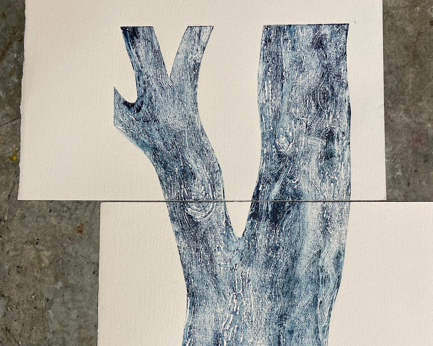 Lopped tree
