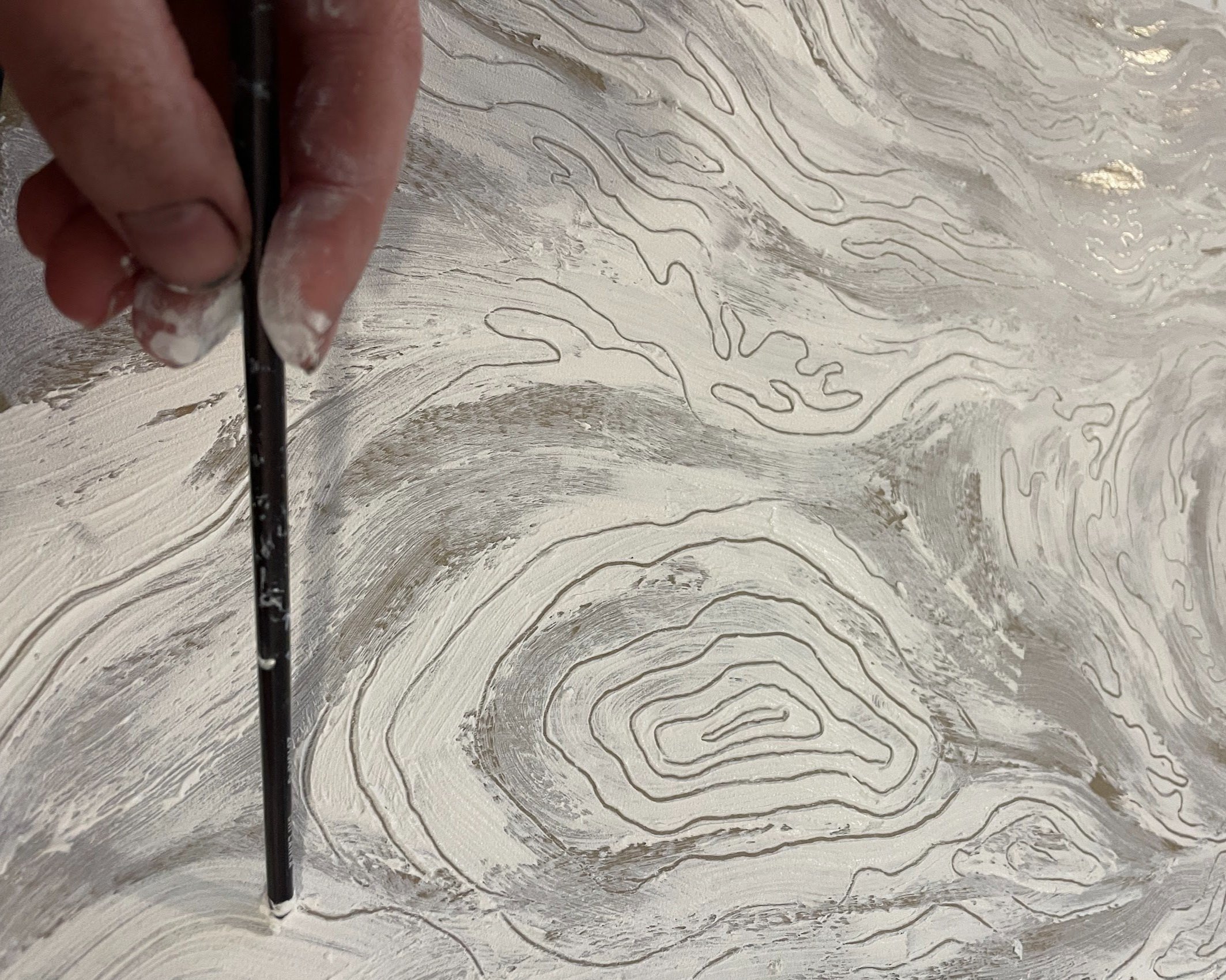 Scraping linework