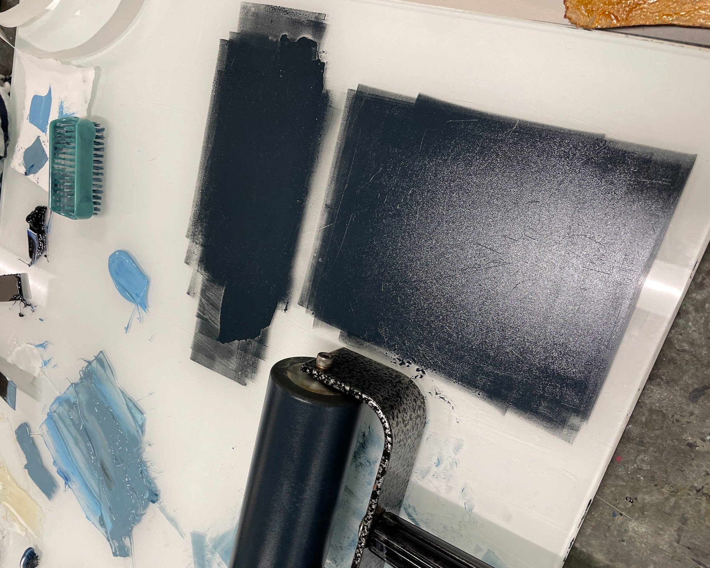 Inking station