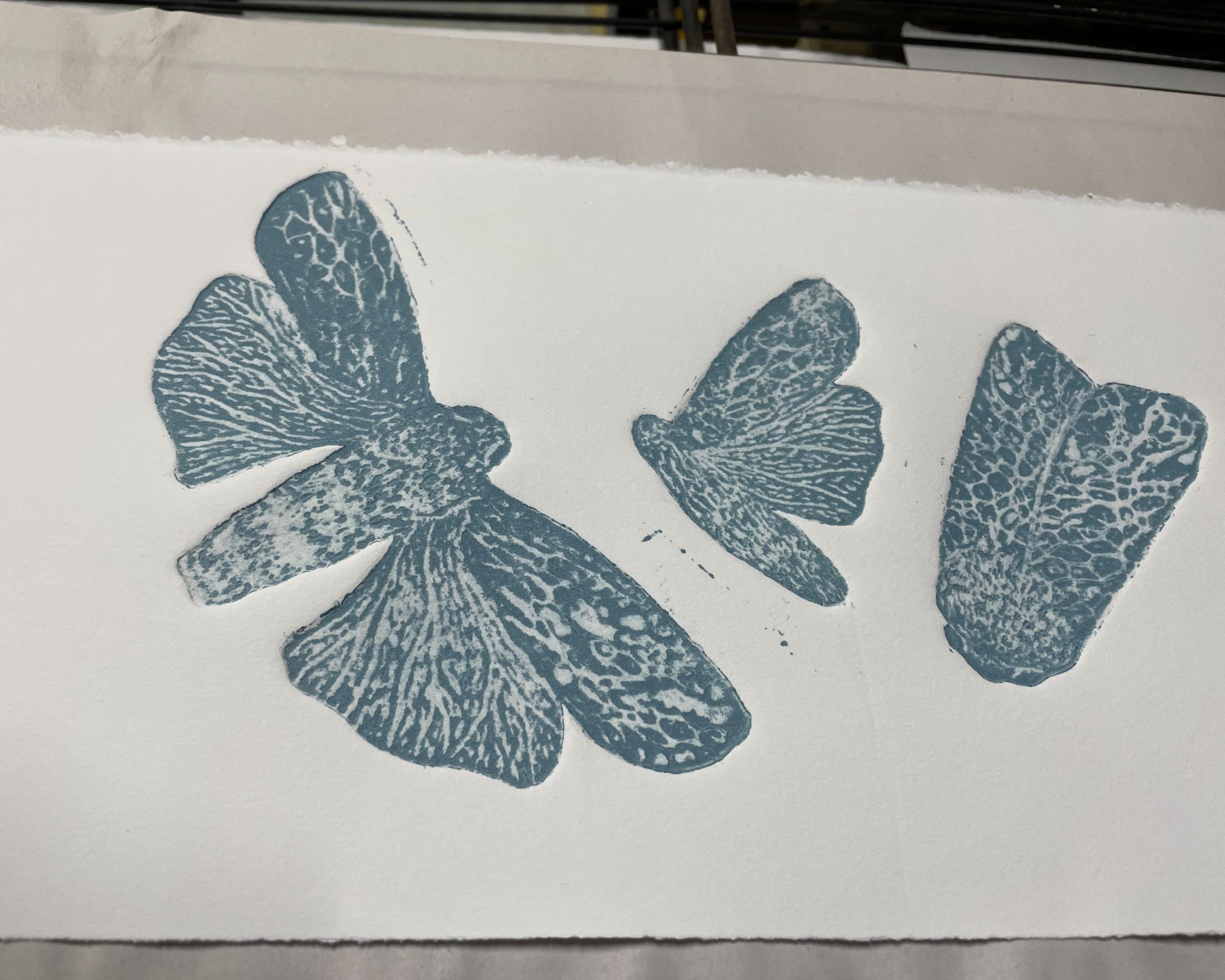 Ghost print/relief