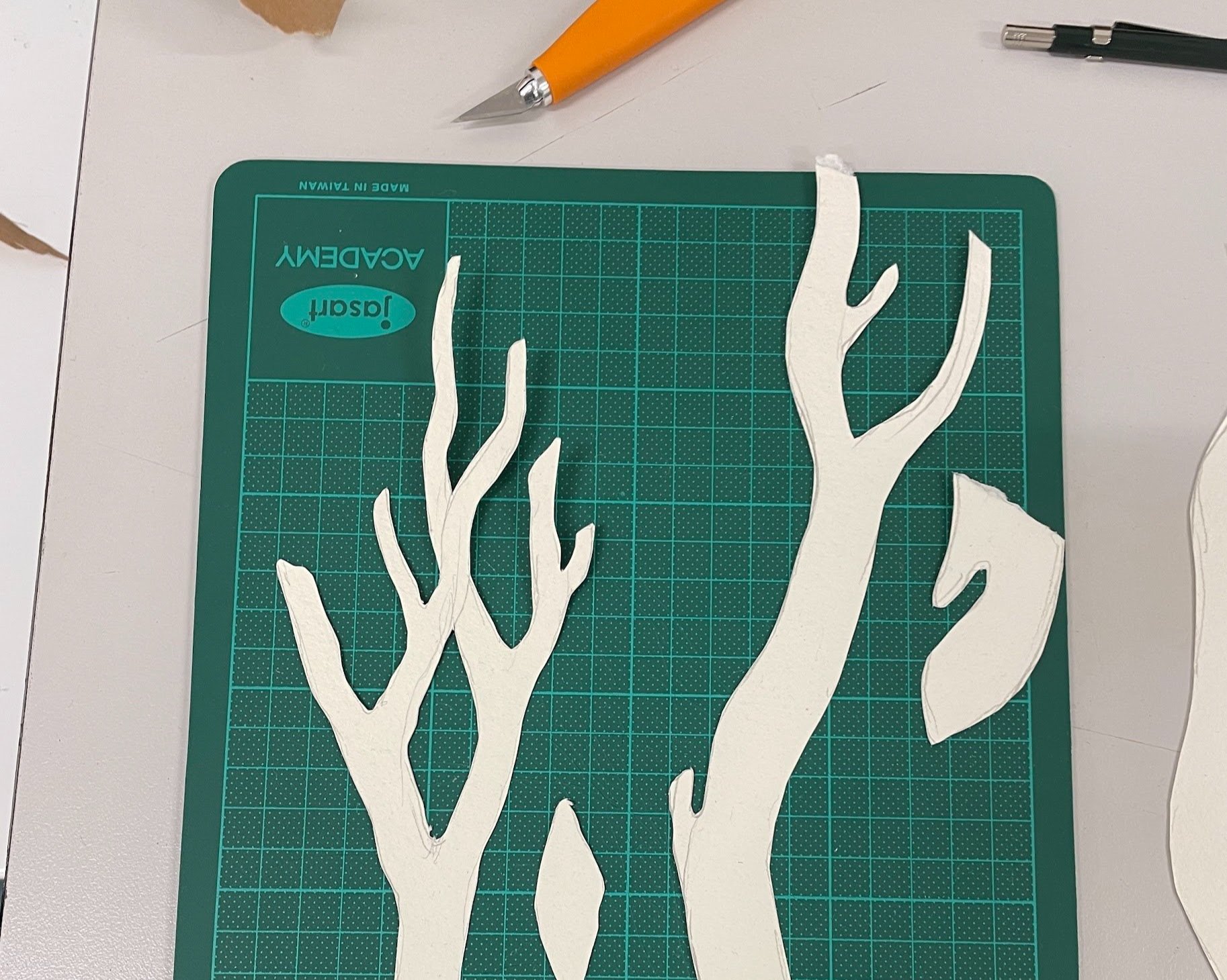 Khadi paper stencils