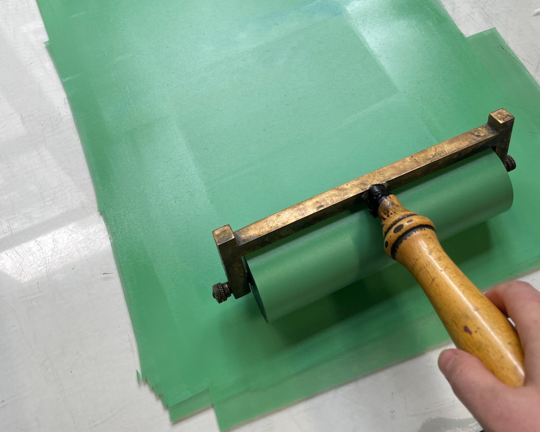 Rolling out the ink