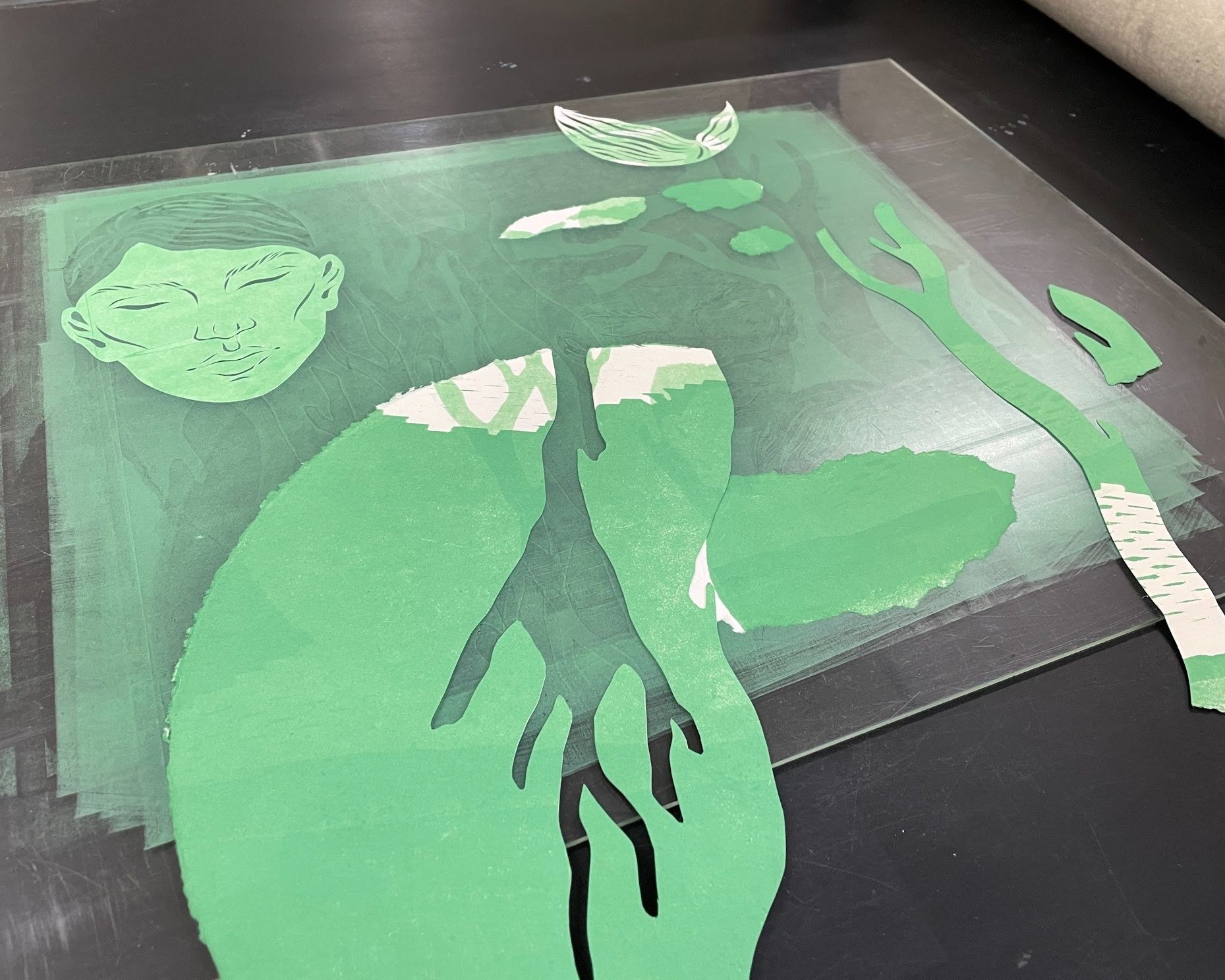 Ghost printing
