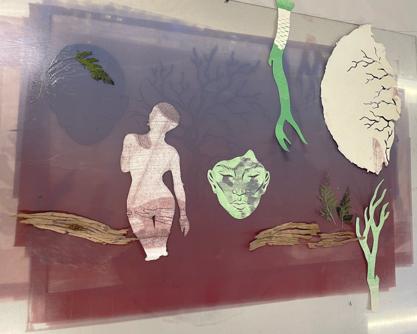 Getting ready to ghost print